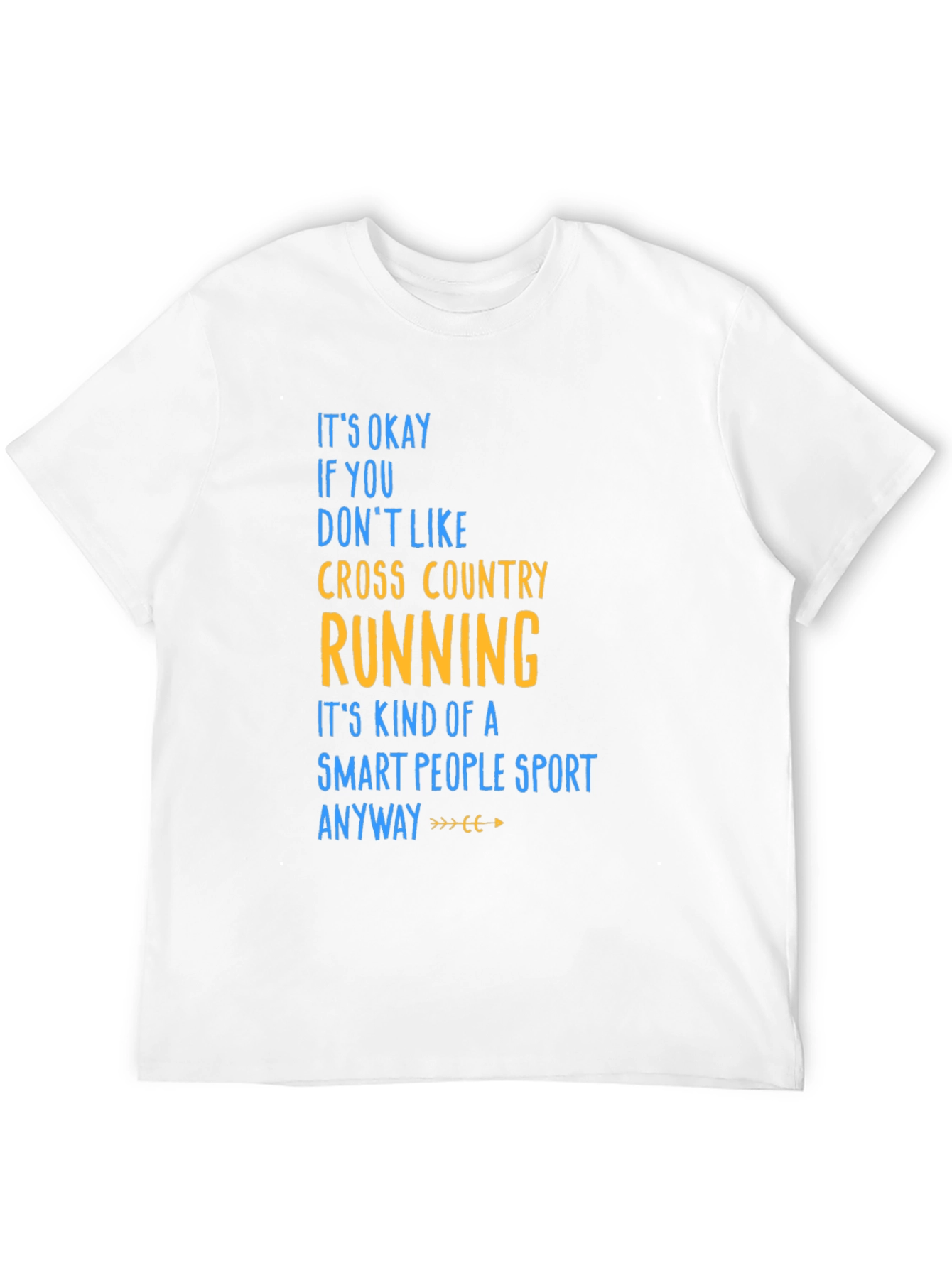 Funny Cross Country Running Smart People Sport T-Shirt
