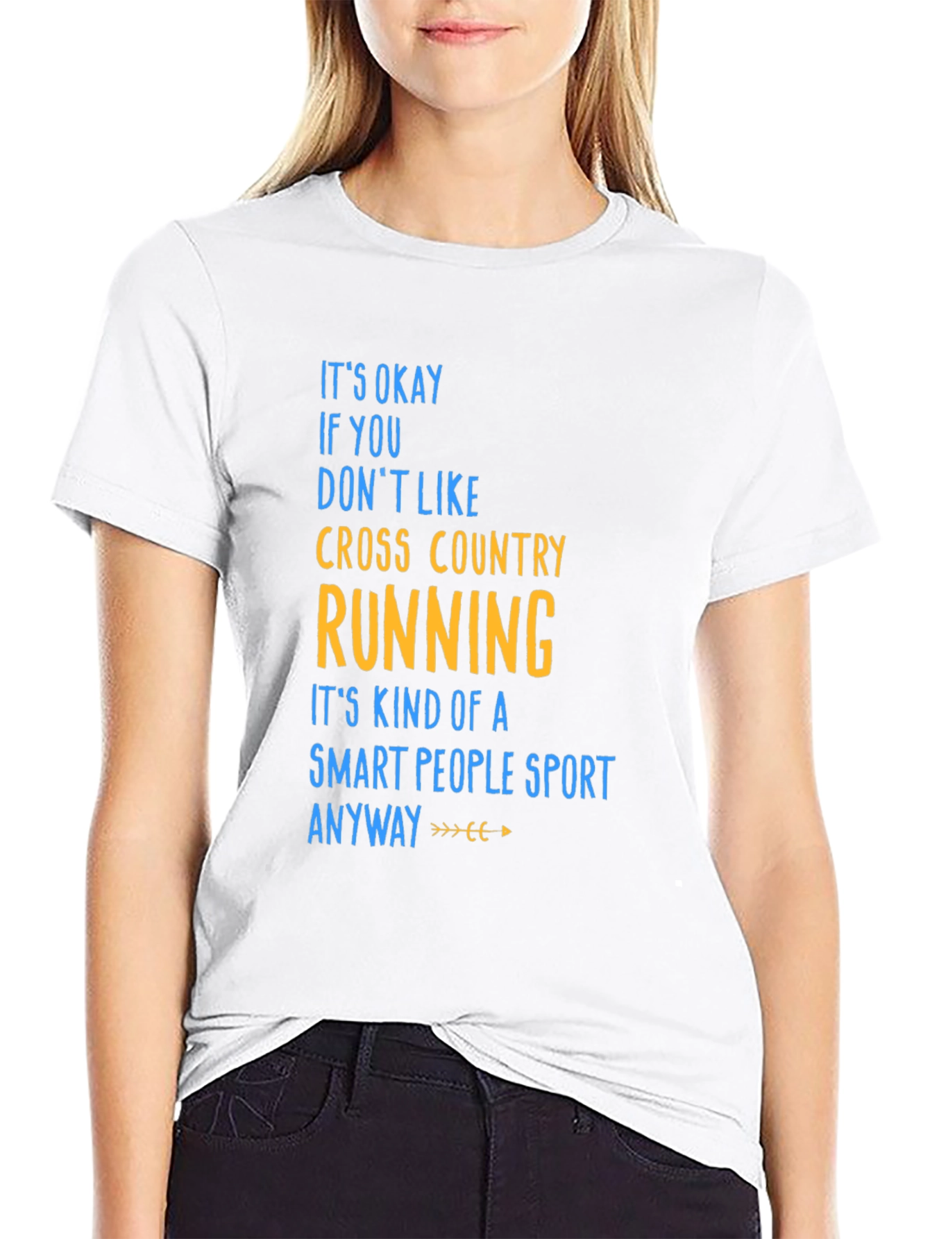Funny Cross Country Running Smart People Sport T-Shirt