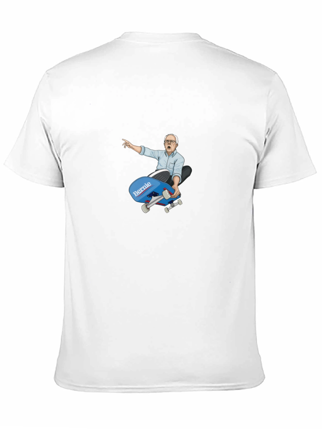 Skateboarding Bernie Graphic Tee