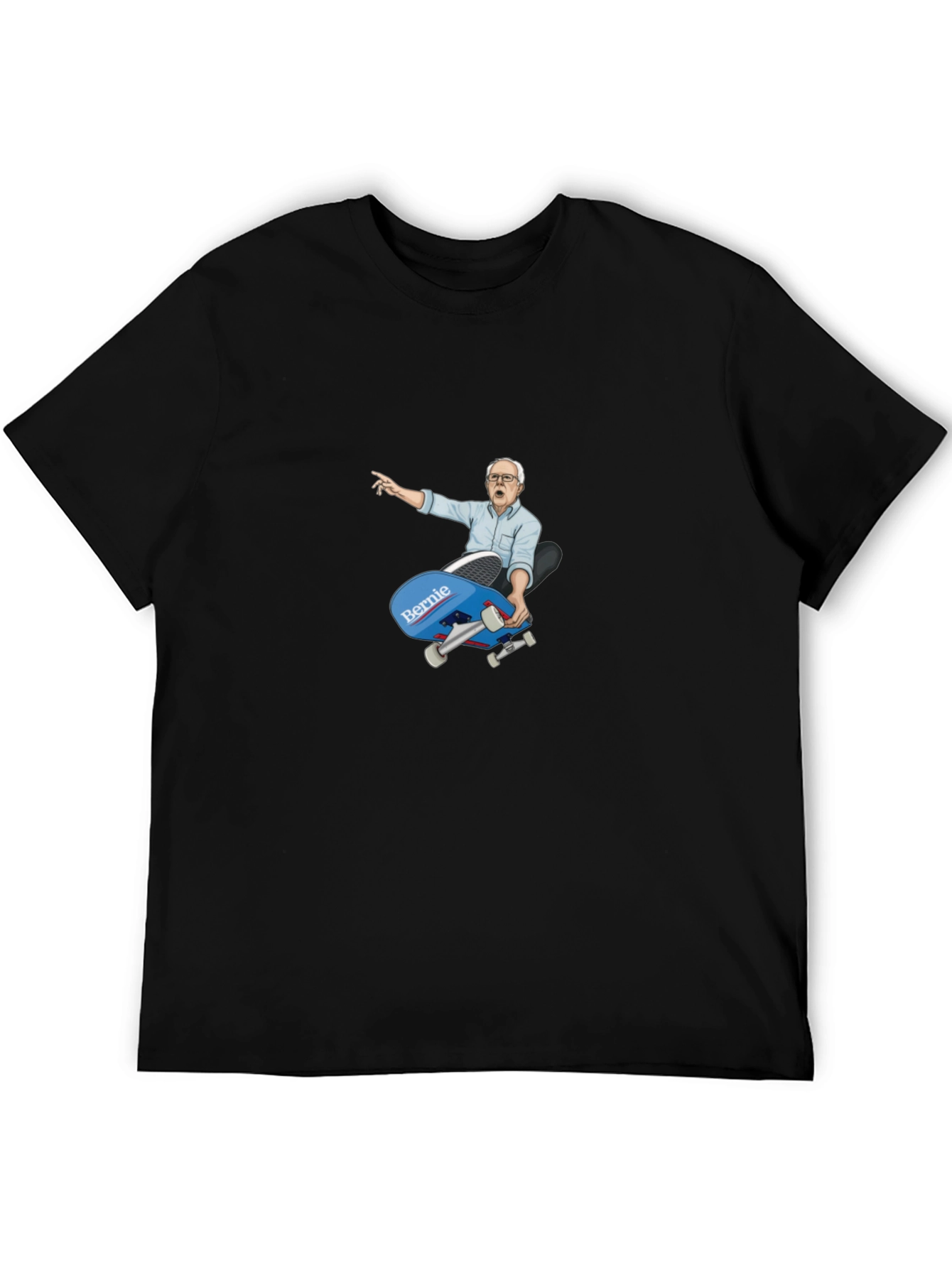Skateboarding Bernie Graphic Tee