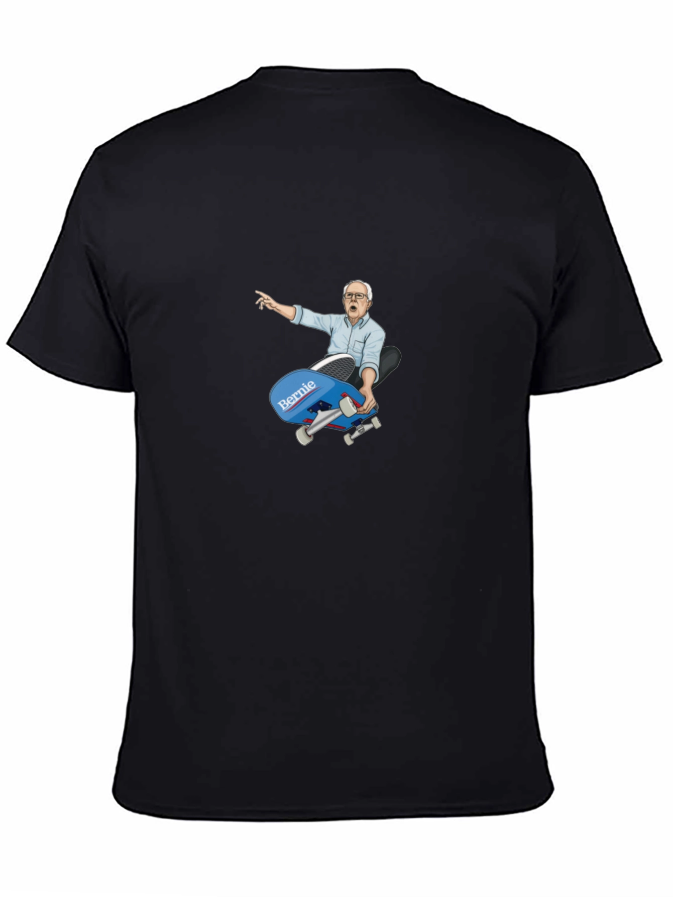 Skateboarding Bernie Graphic Tee