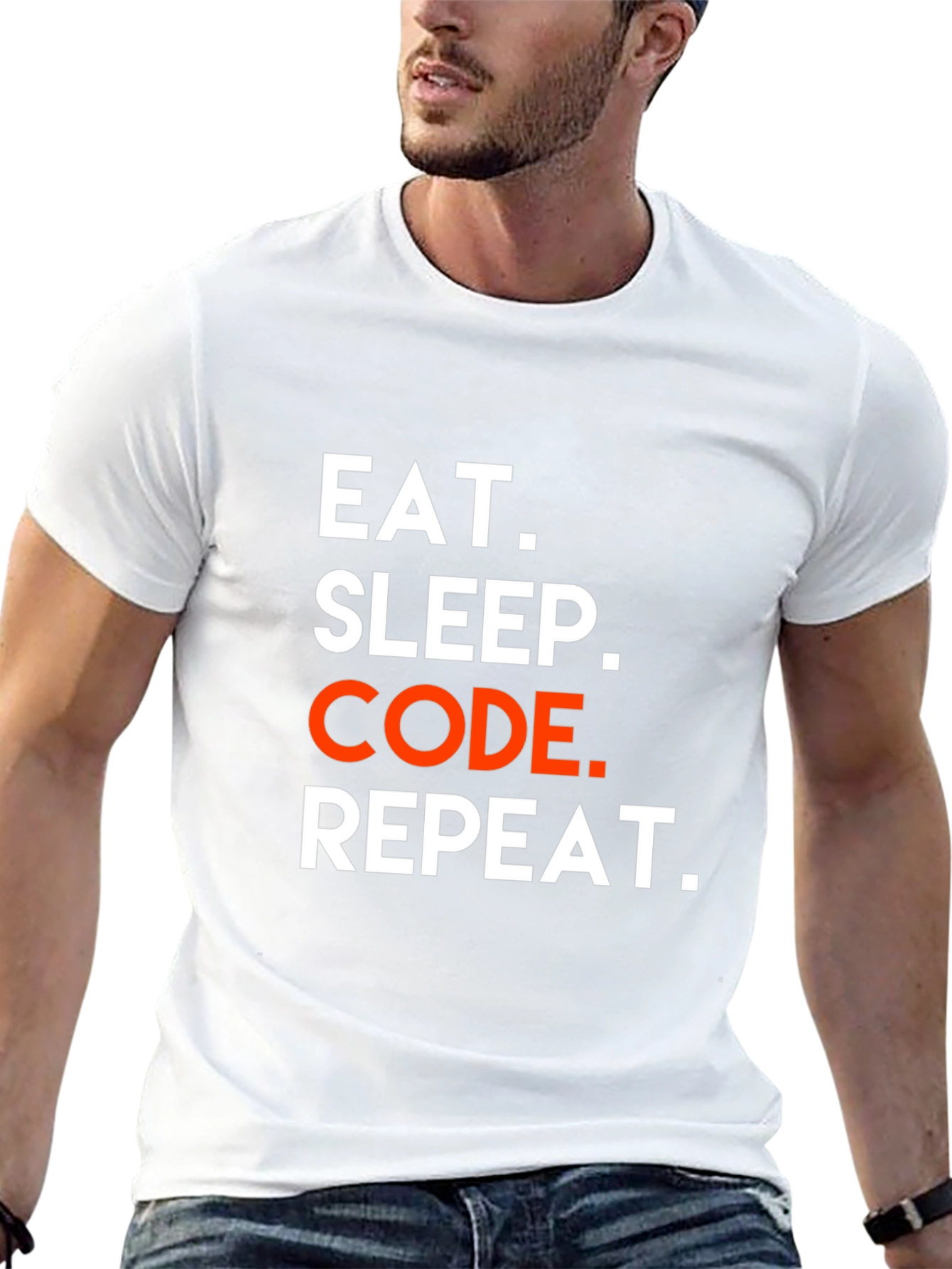Eat Sleep Code Repeat Programmer T-Shirt