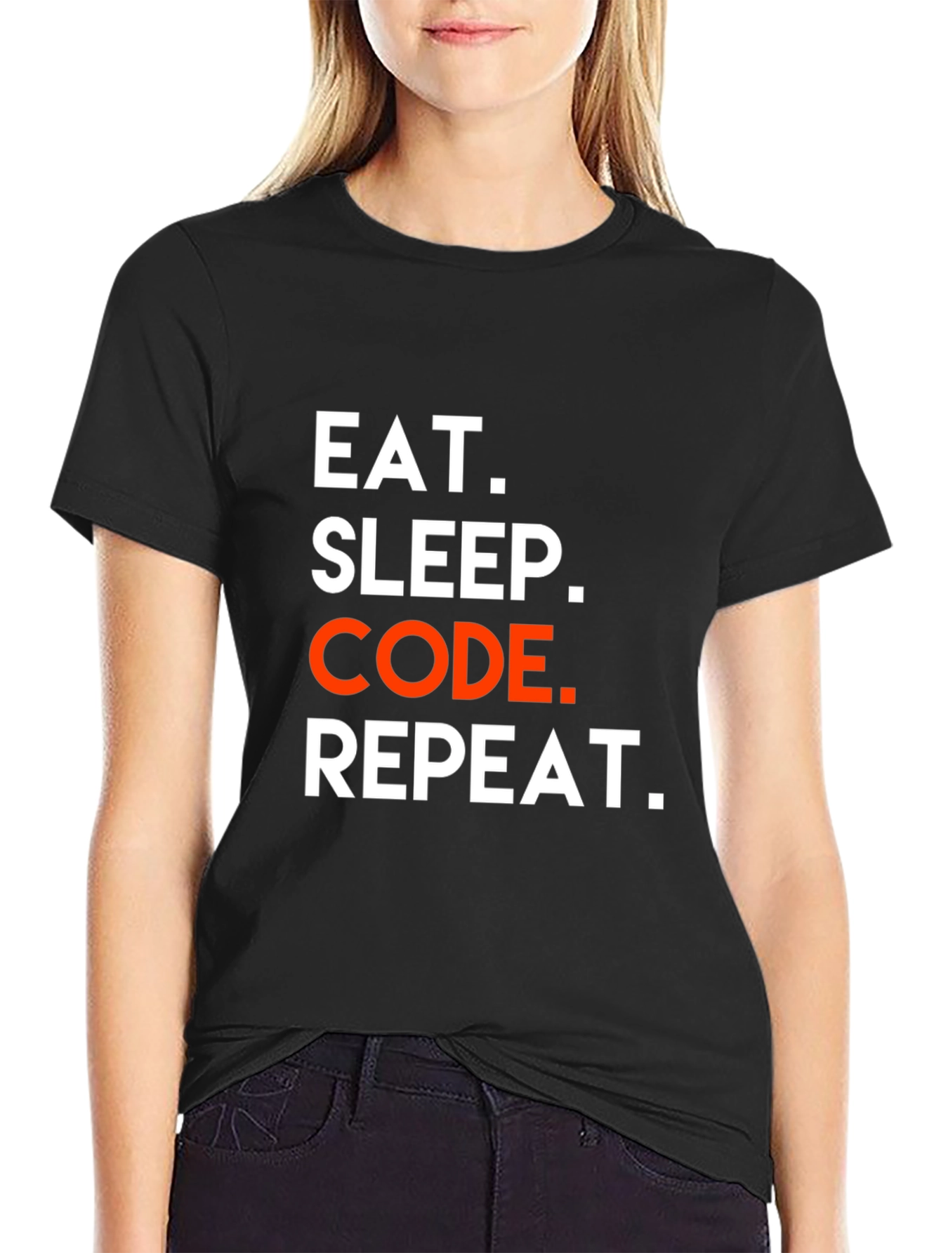 Eat Sleep Code Repeat Programmer T-Shirt