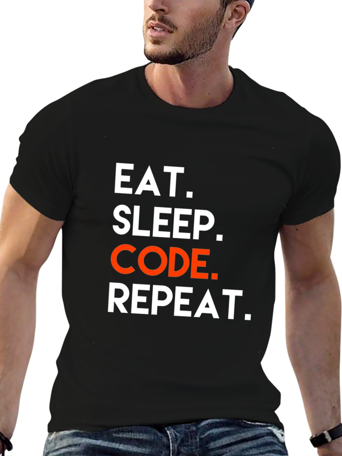Eat Sleep Code Repeat Programmer T-Shirt