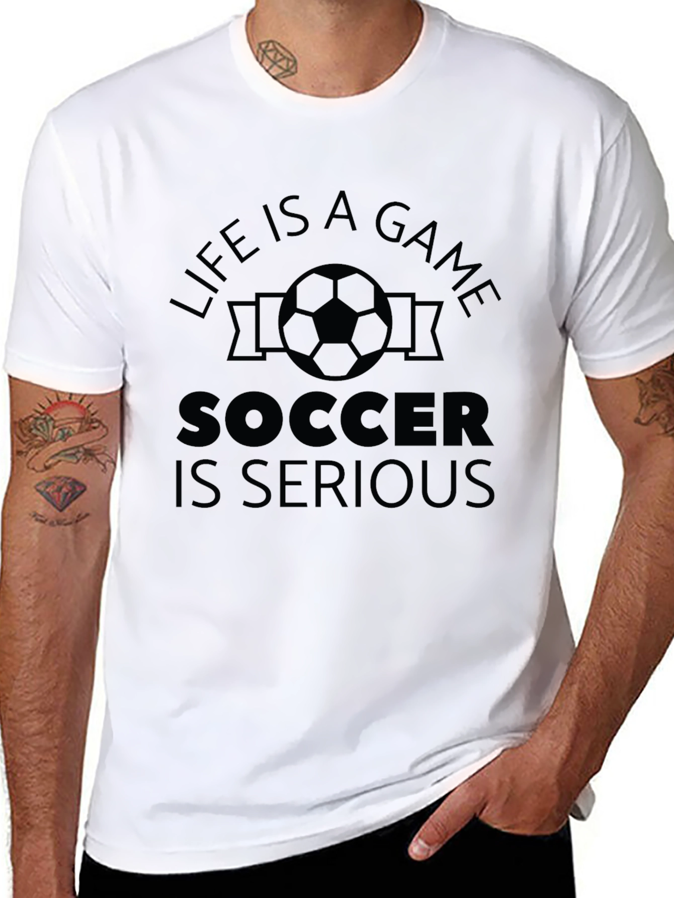 Life Is a Game Soccer T-Shirt