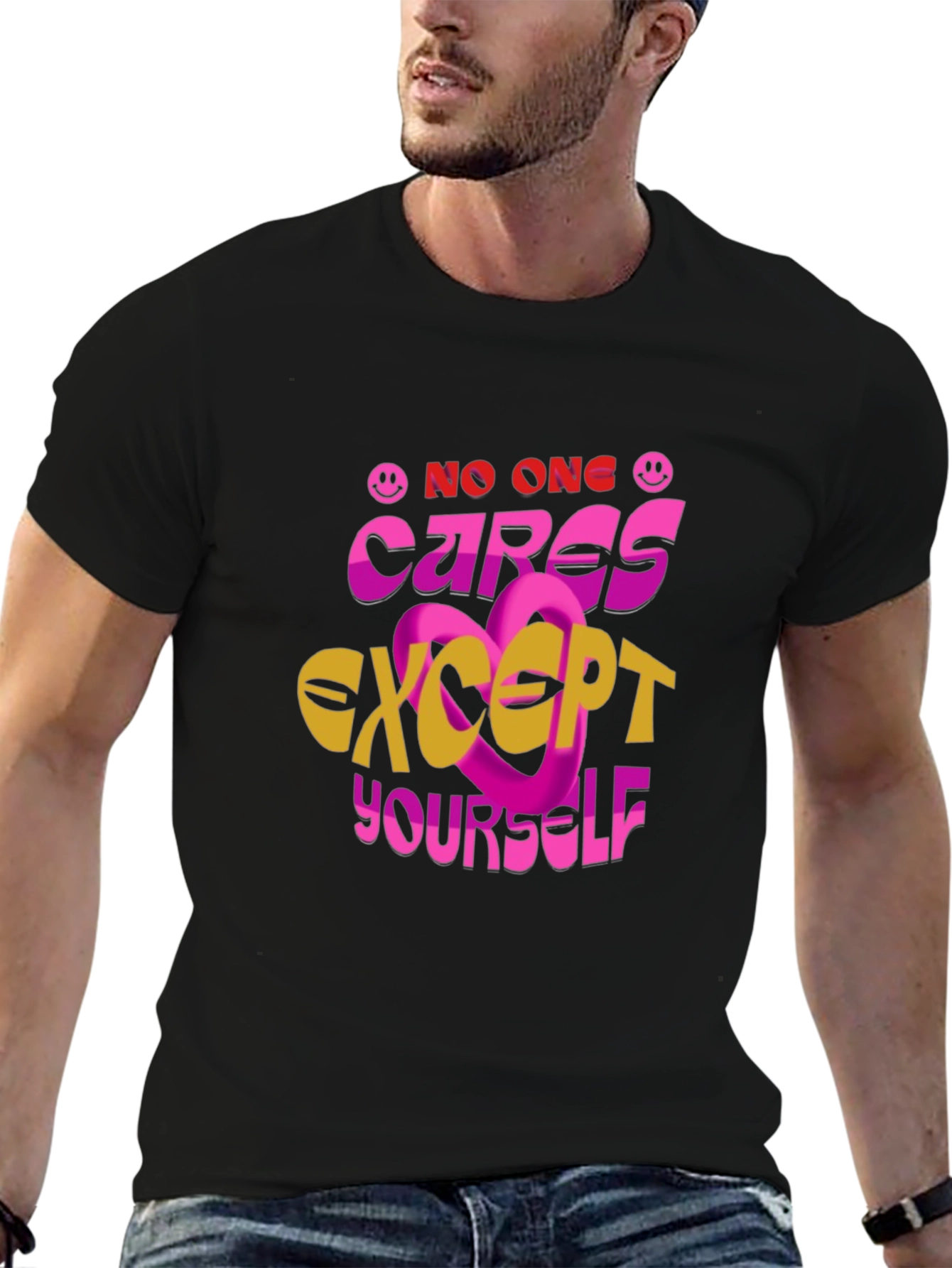 No One Cares Except Yourself Graphic Tee