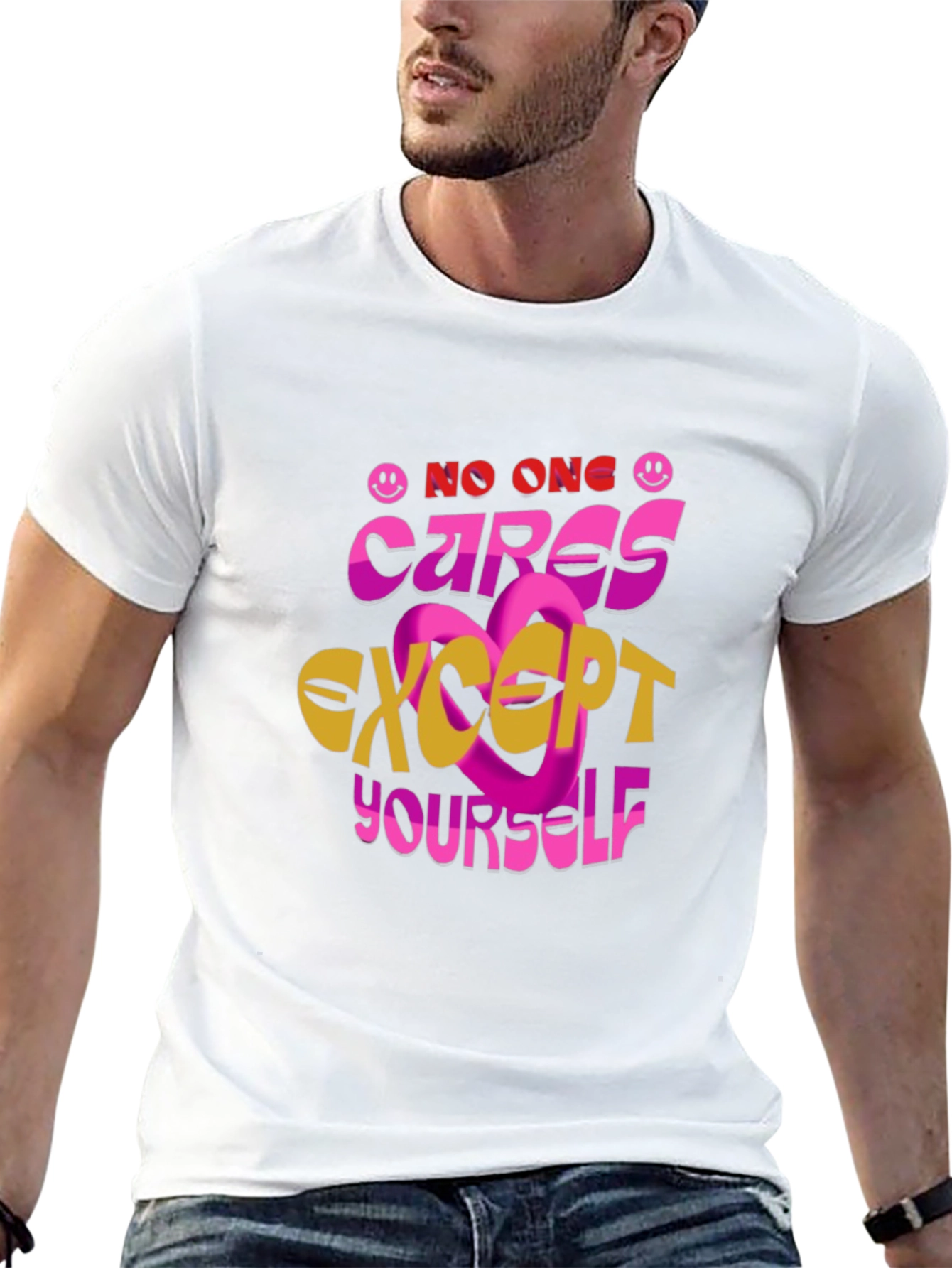 No One Cares Except Yourself Graphic Tee