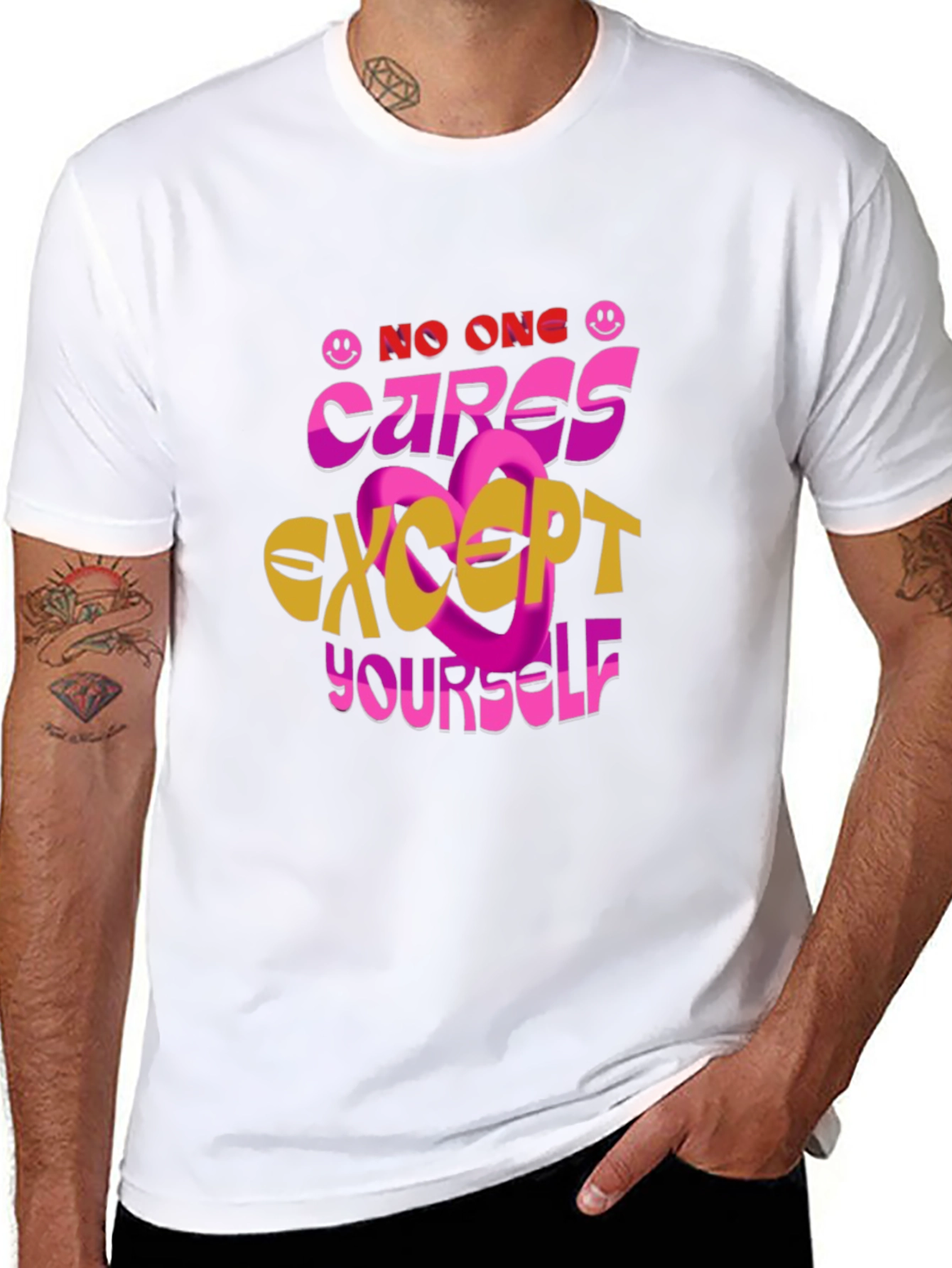 No One Cares Except Yourself Graphic Tee