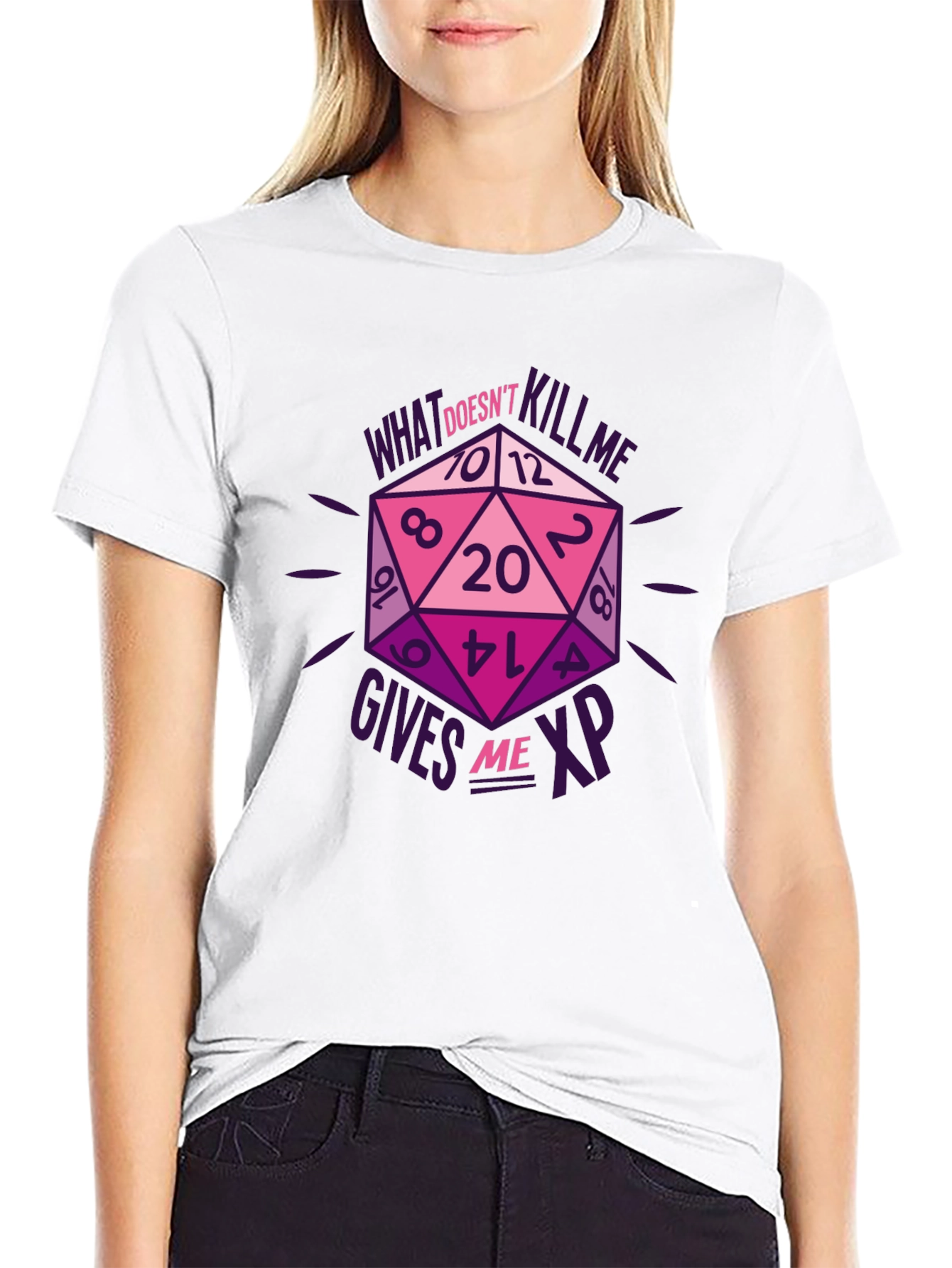 D20 XP Graphic Tee - Gamer Apparel