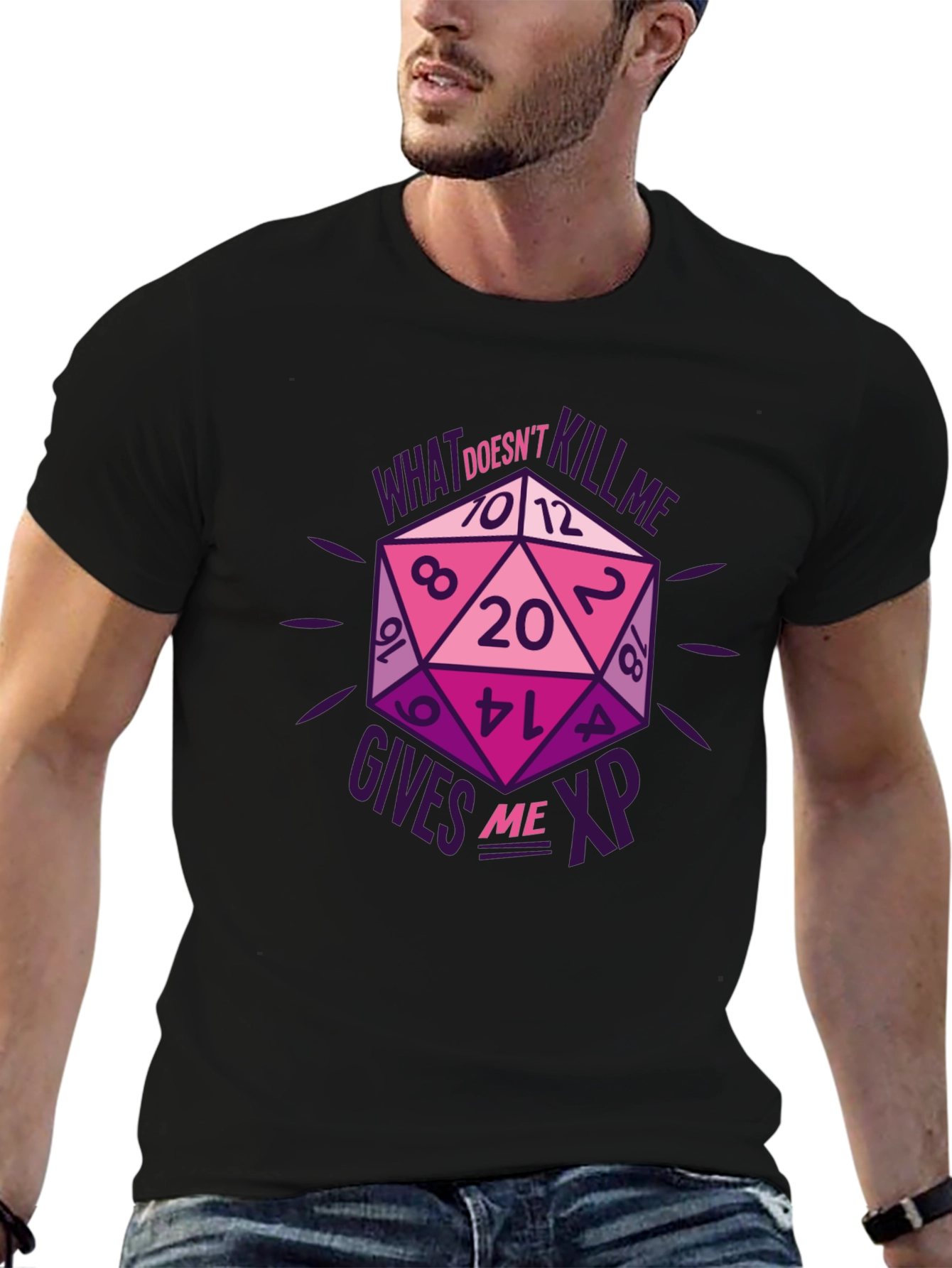 D20 XP Graphic Tee - Gamer Apparel