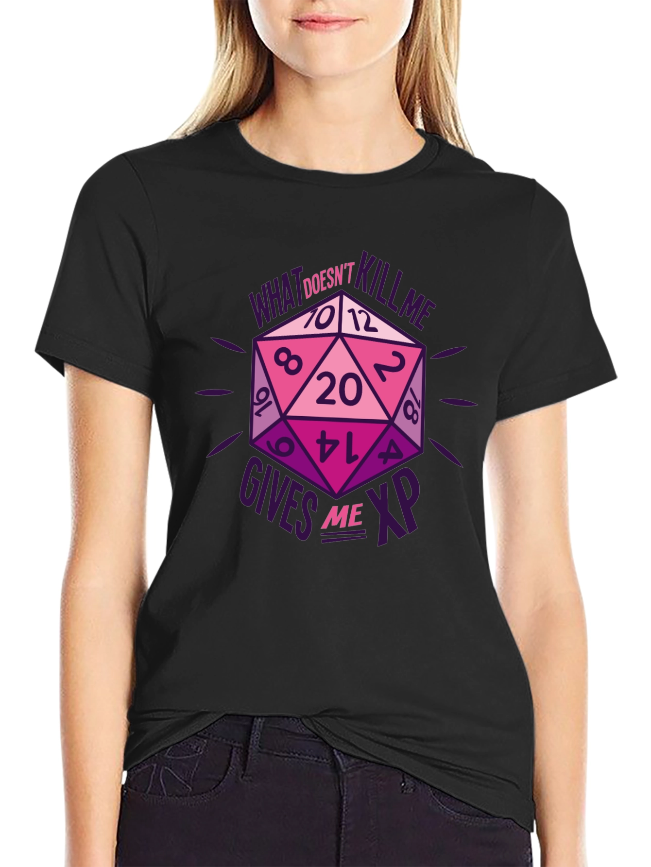 D20 XP Graphic Tee - Gamer Apparel