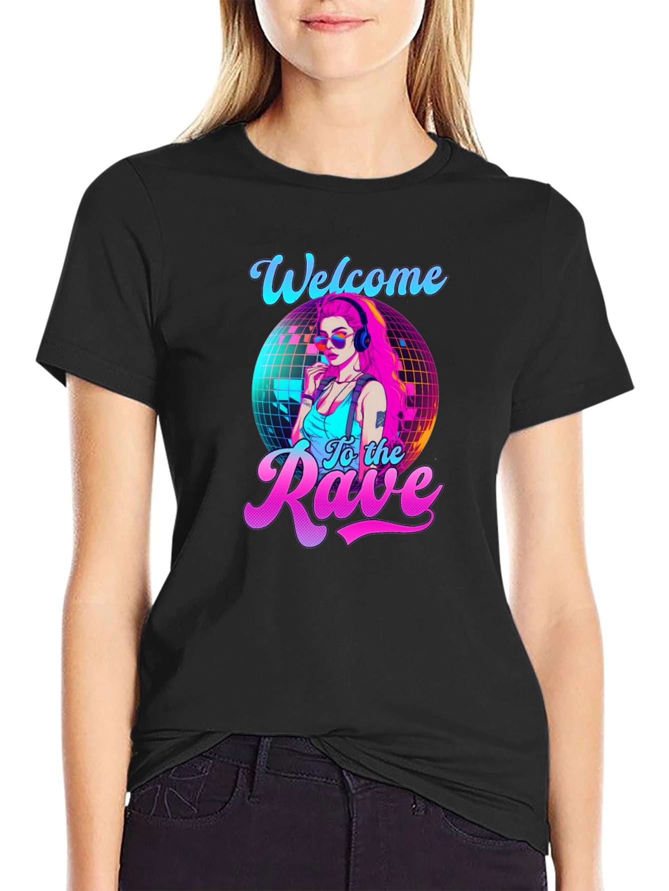 Welcome to the Rave Graphic Tee