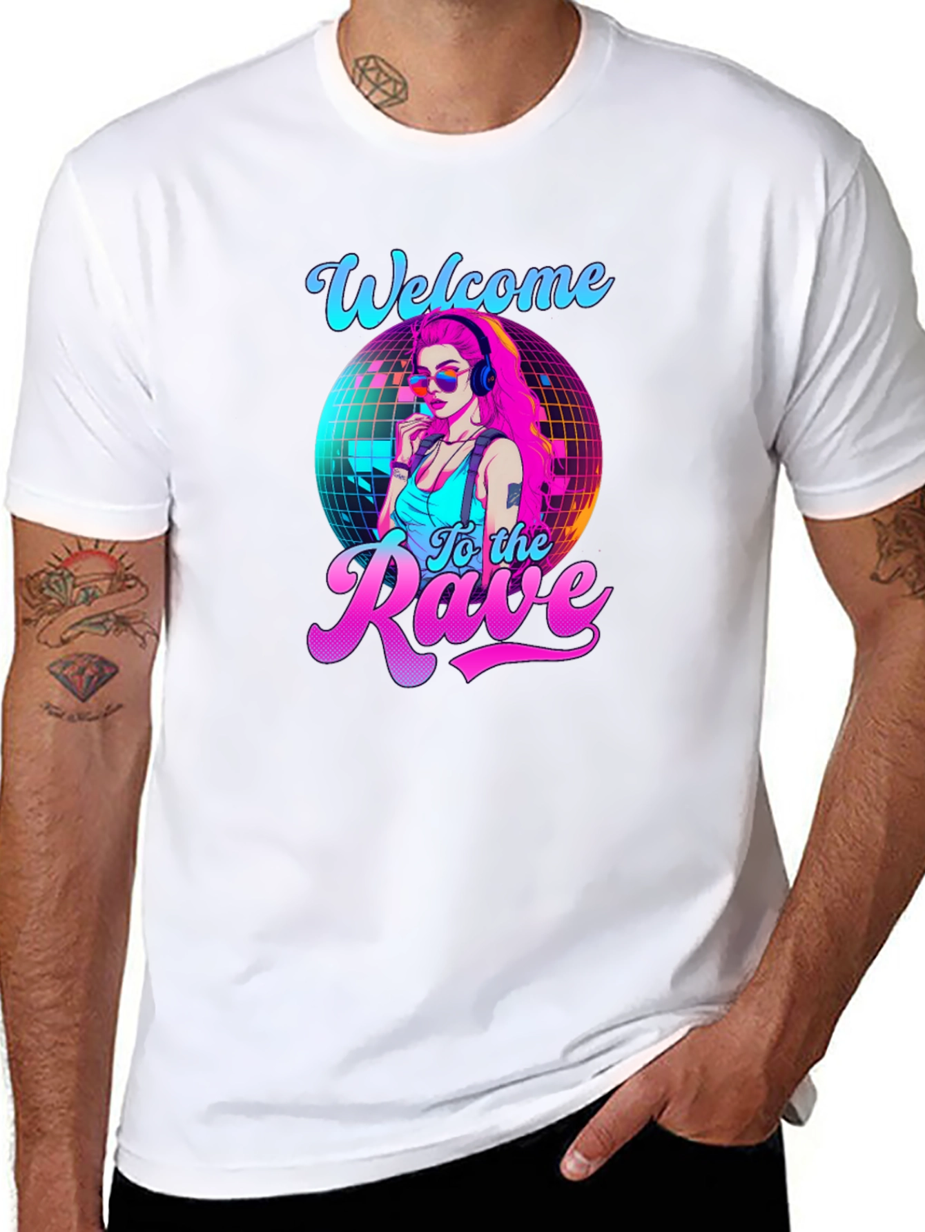 Welcome to the Rave Graphic Tee