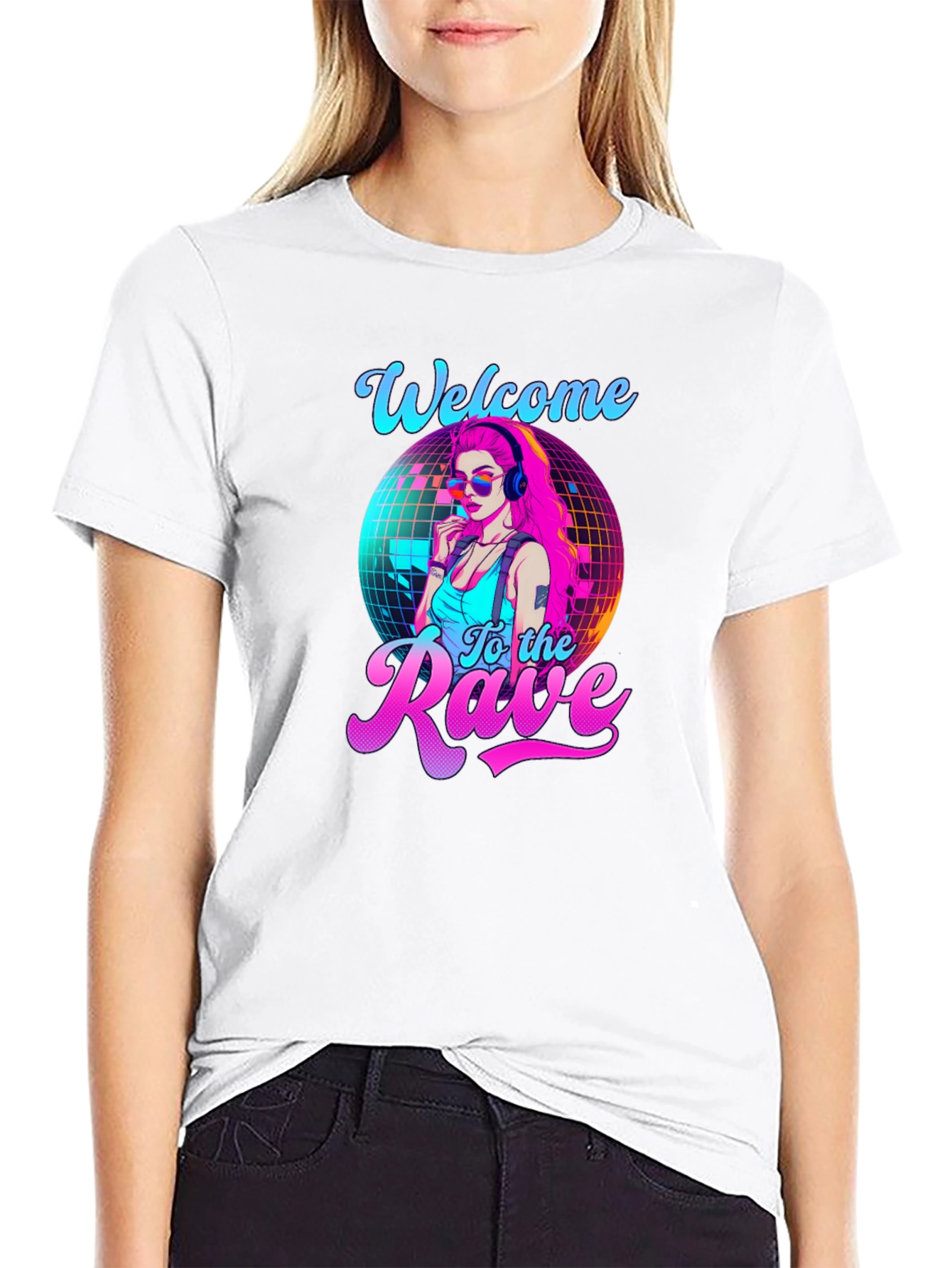 Welcome to the Rave Graphic Tee
