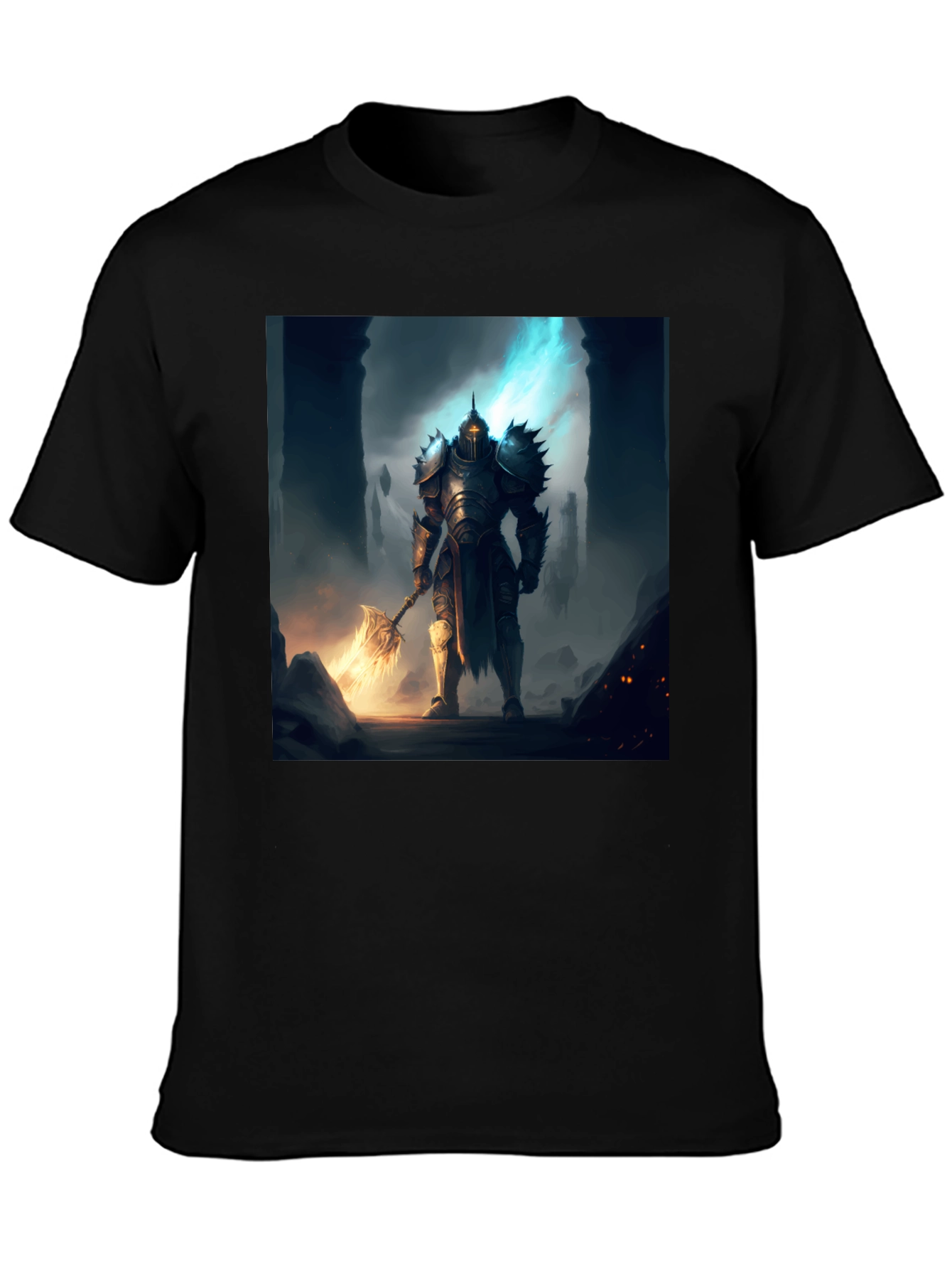 Warrior Knight Graphic T-Shirt