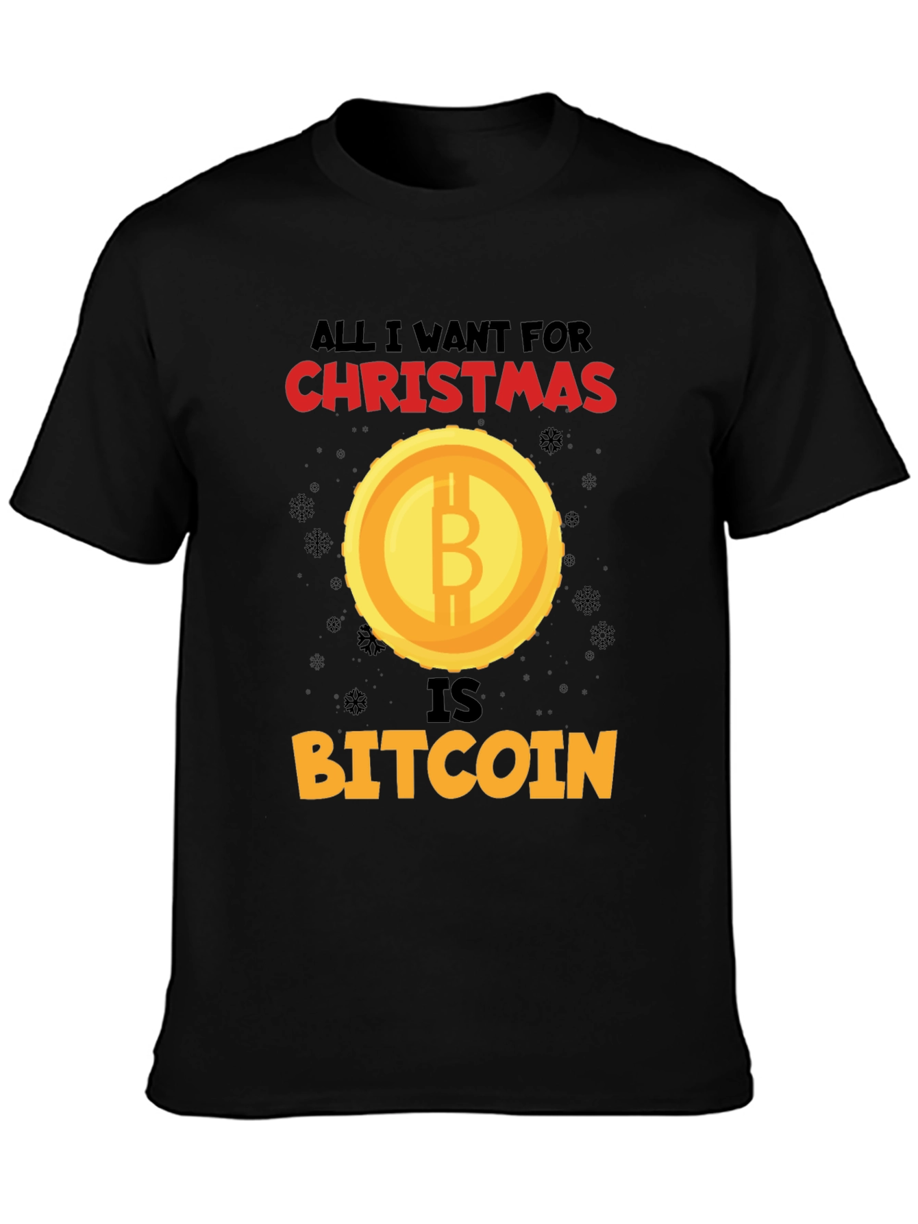 Bitcoin Christmas T-Shirt - Crypto Holiday Tee