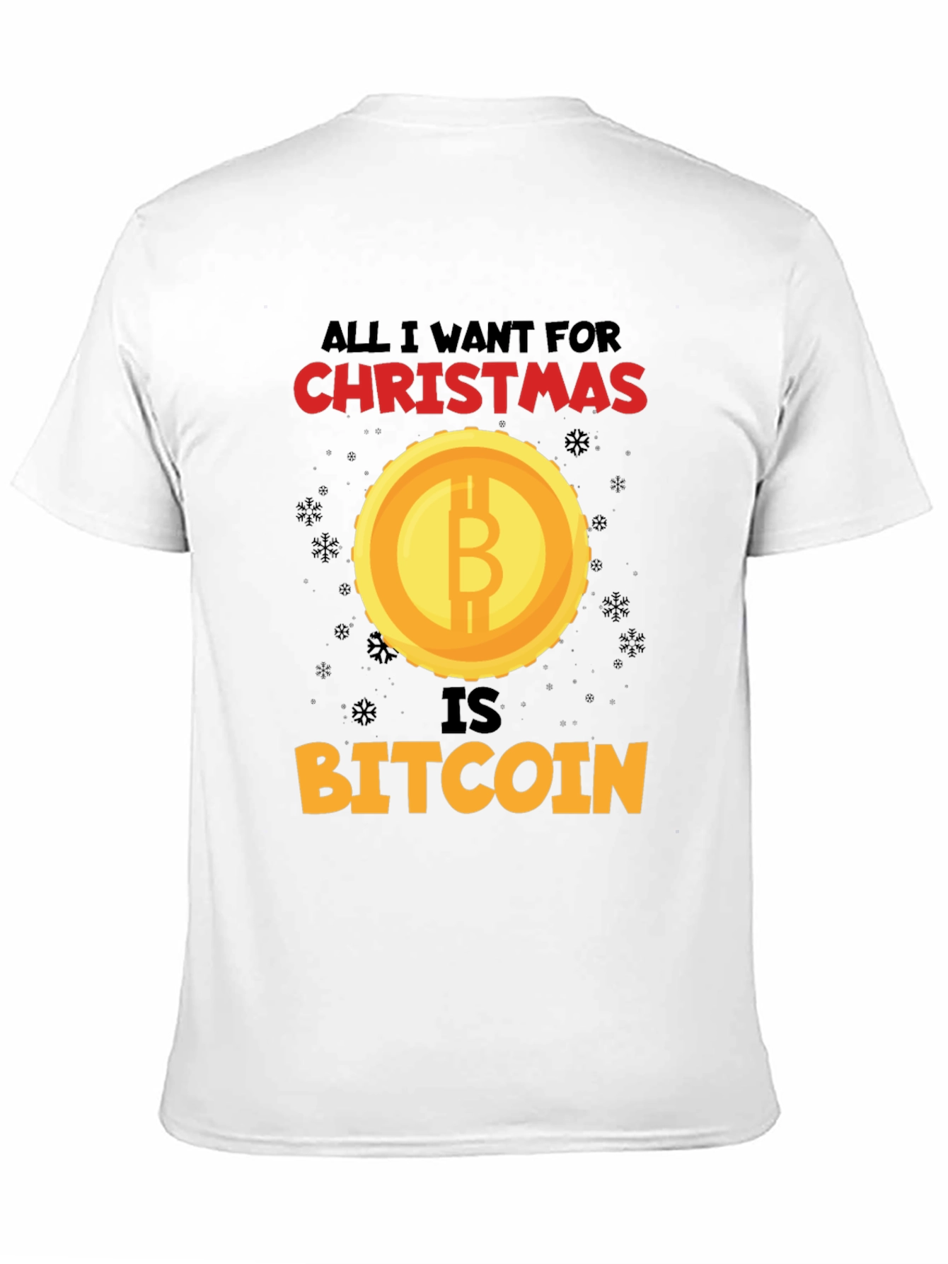 Bitcoin Christmas T-Shirt - Crypto Holiday Tee