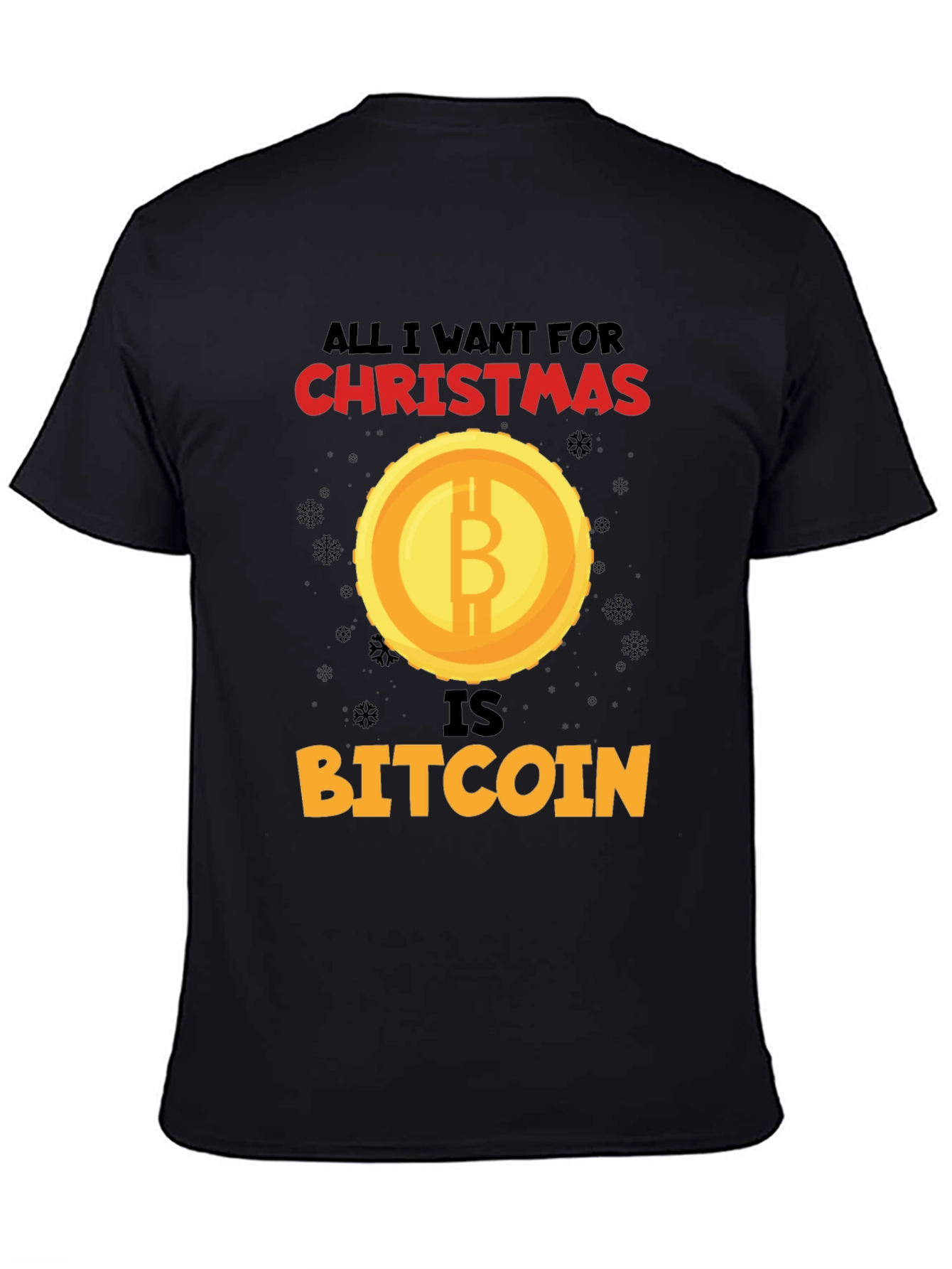 Bitcoin Christmas T-Shirt - Crypto Holiday Tee