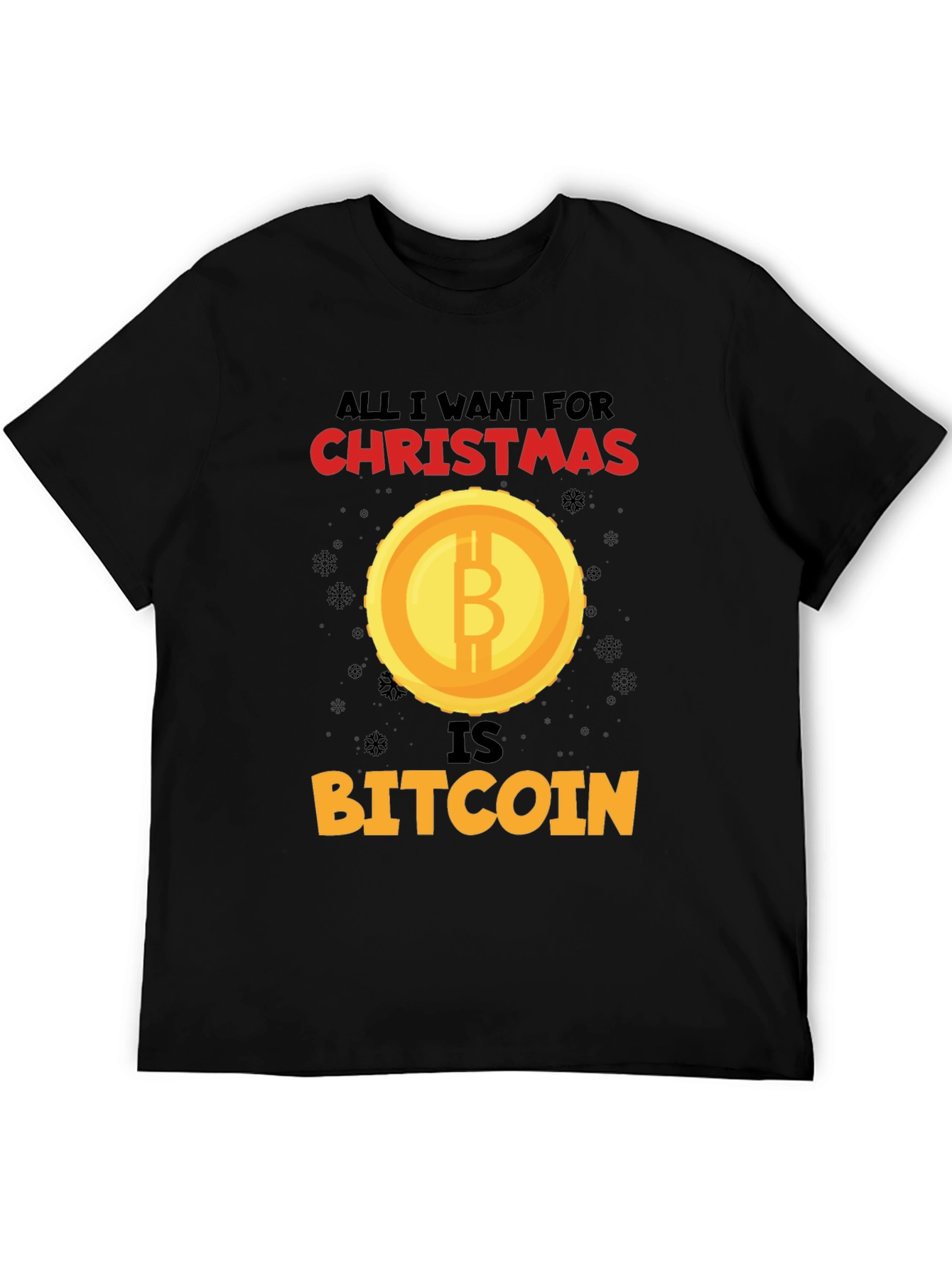 Bitcoin Christmas T-Shirt - Crypto Holiday Tee