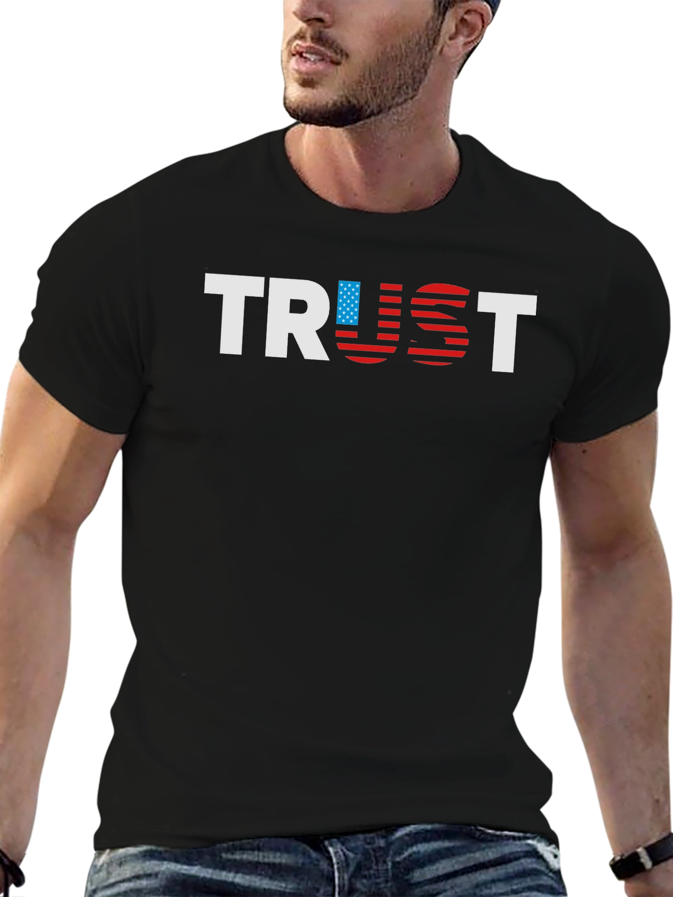 Trust Patriotic Graphic Tee