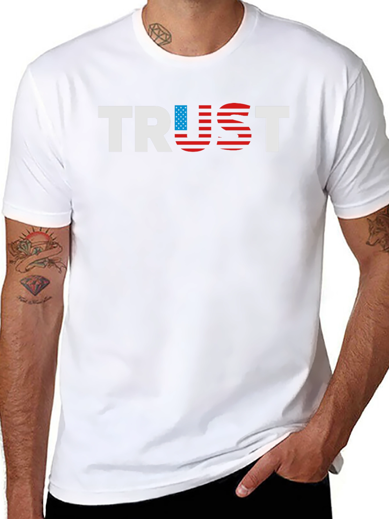Trust Patriotic Graphic Tee