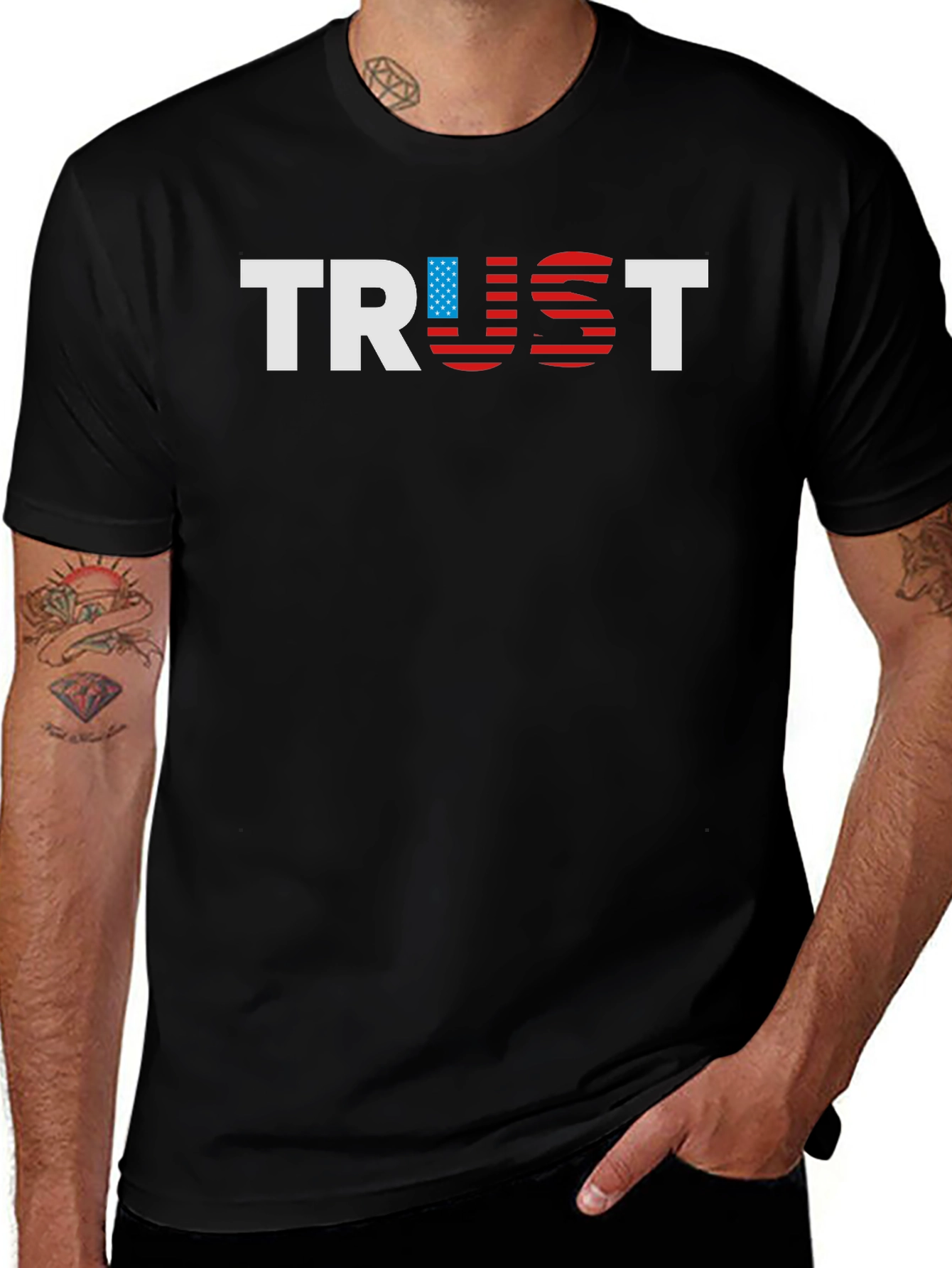 Trust Patriotic Graphic Tee