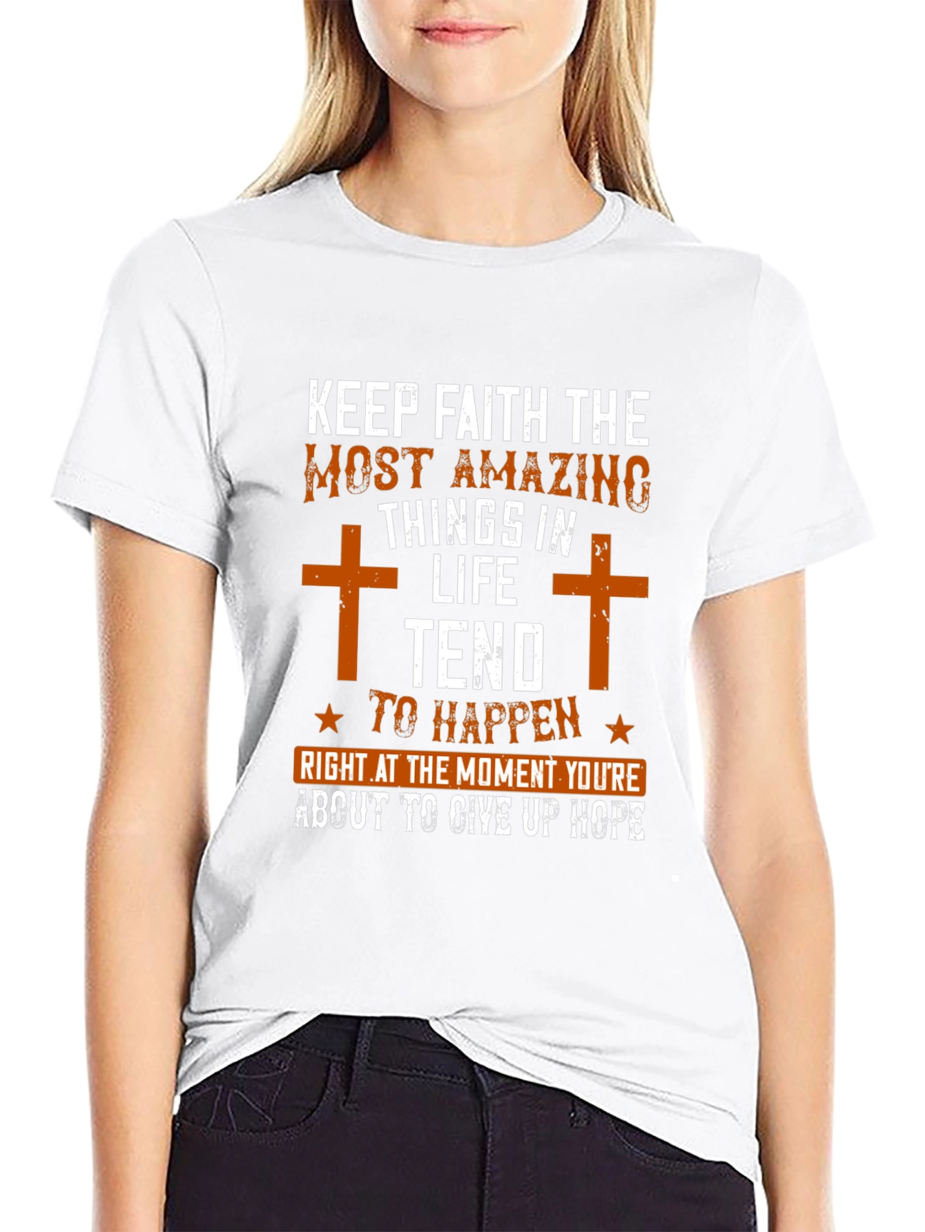 Keep Faith Graphic T-Shirt