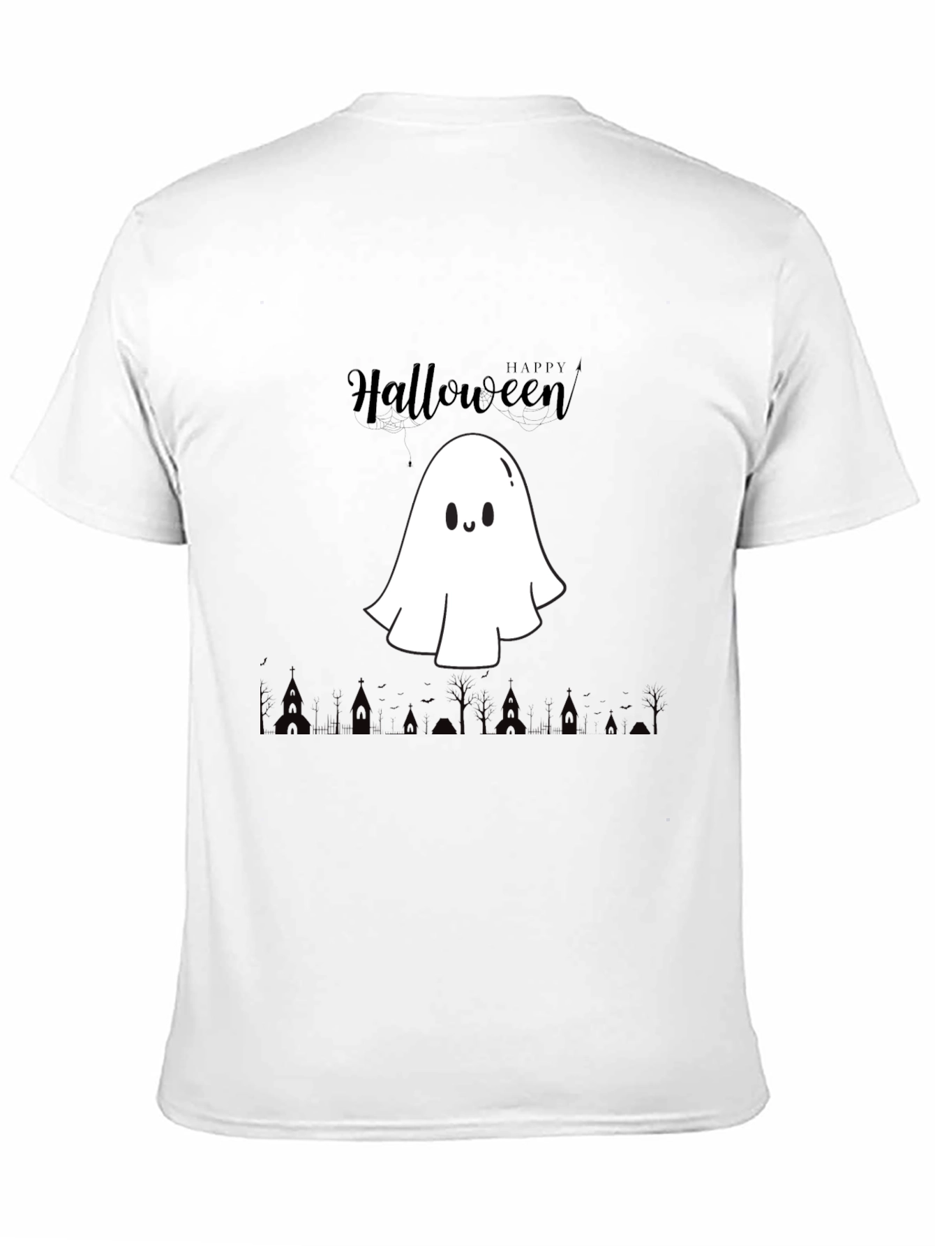 Happy Halloween Ghost T-Shirt