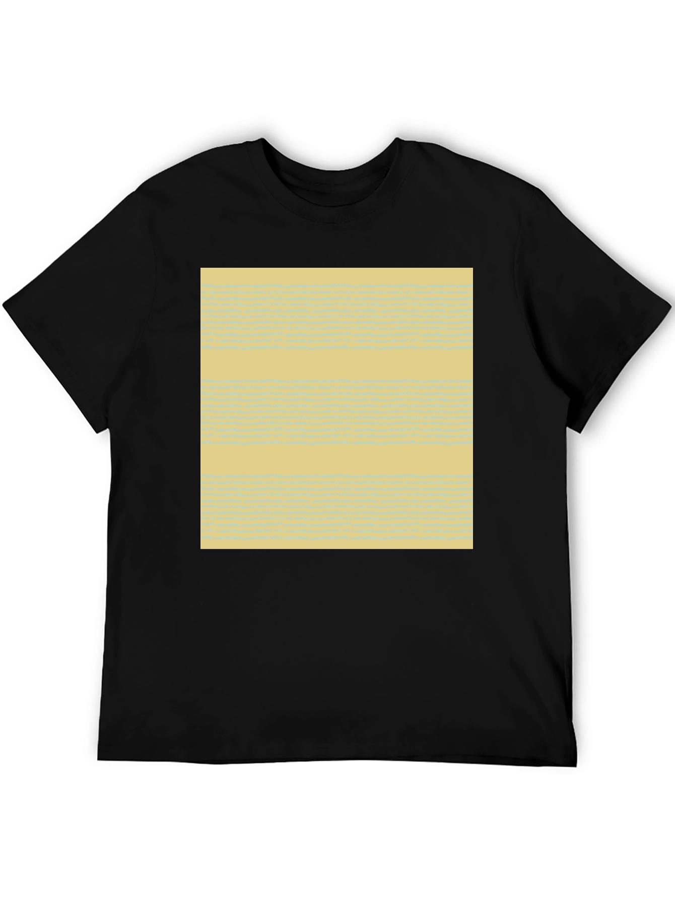 Abstract Pattern Tee - Soft Cotton Blend