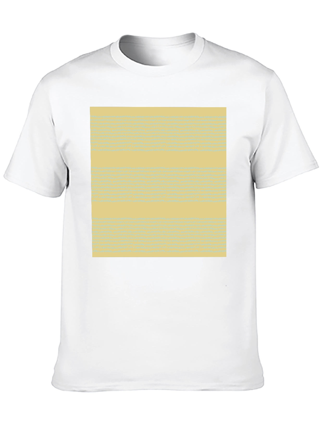 Abstract Pattern Tee - Soft Cotton Blend