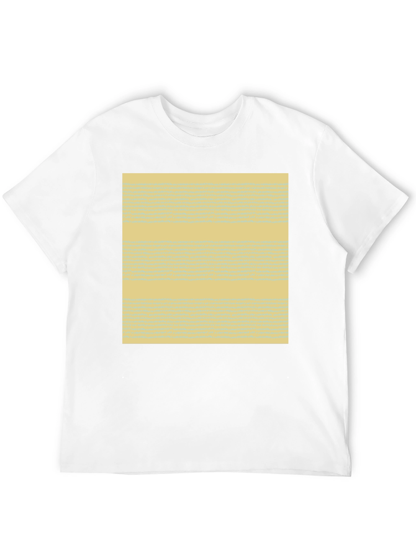Abstract Pattern Tee - Soft Cotton Blend