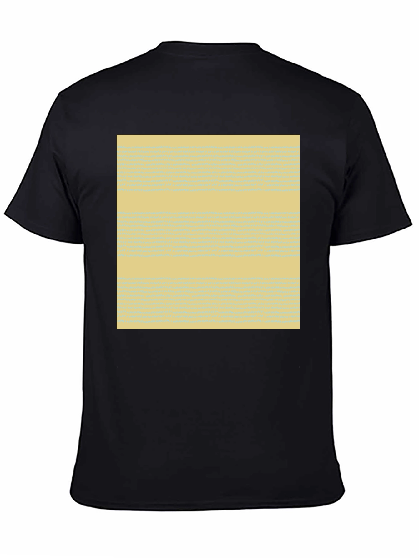 Abstract Pattern Tee - Soft Cotton Blend