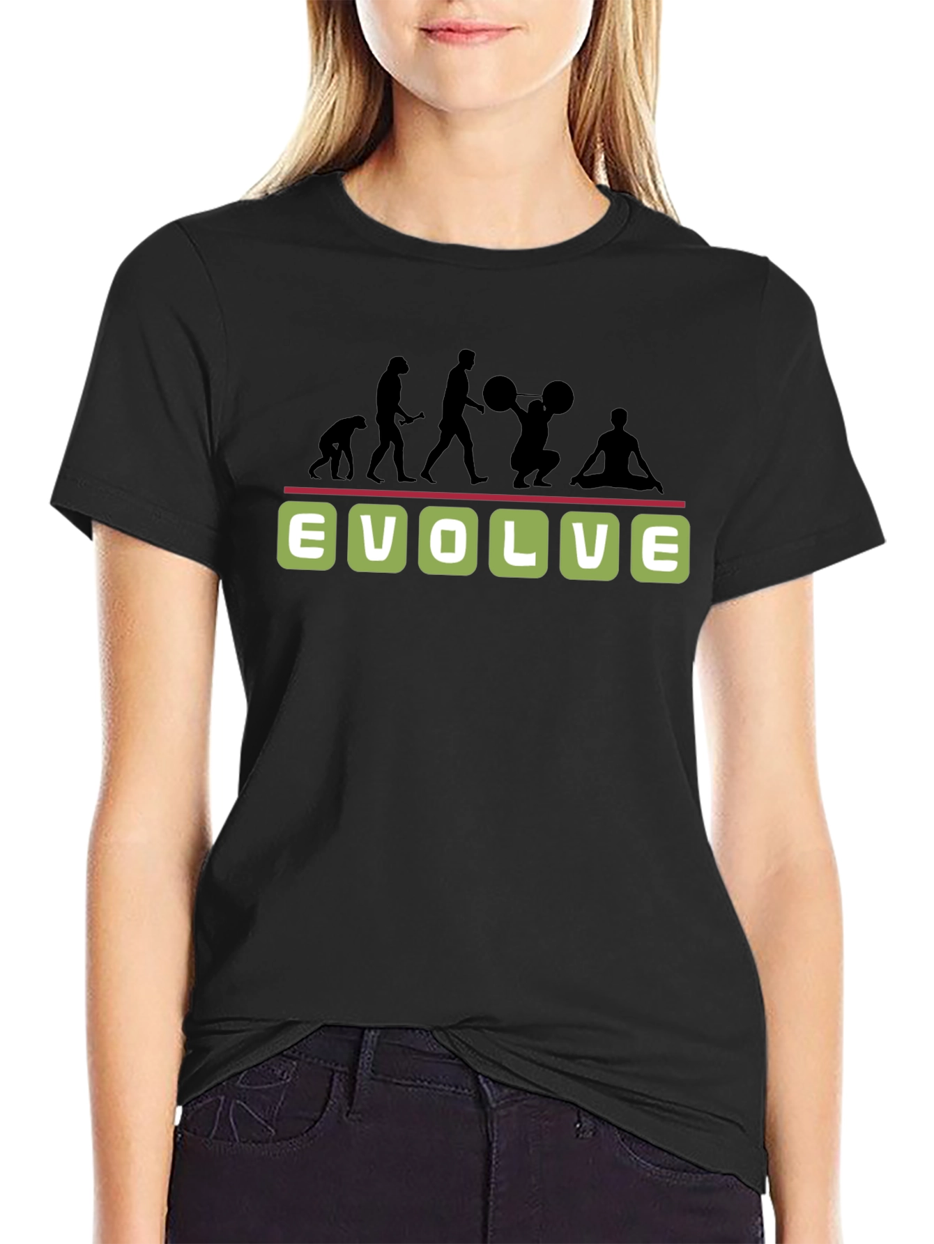 Evolve Fitness Black T-Shirt