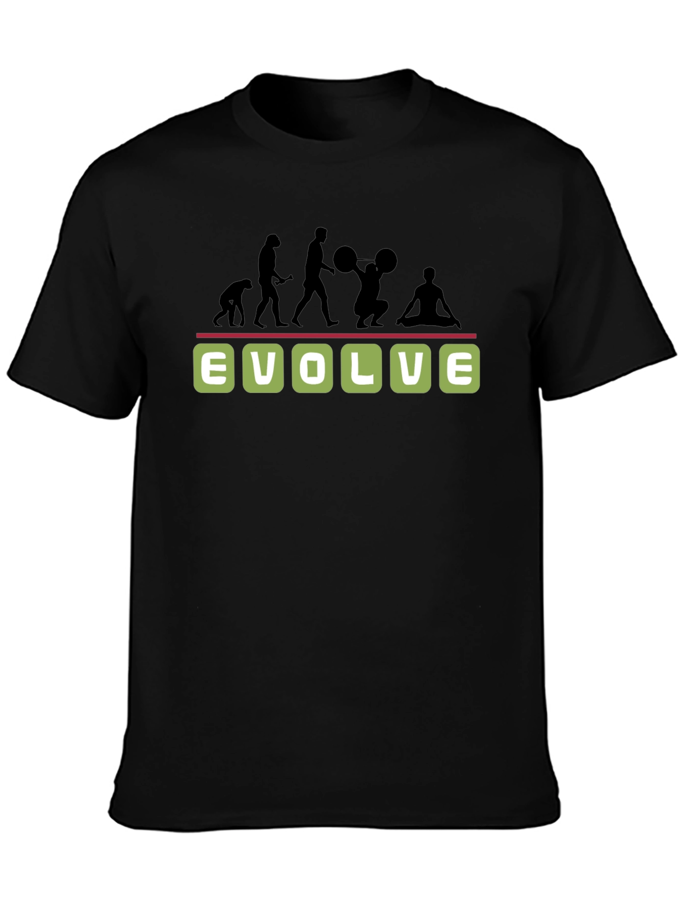 Evolve Fitness Black T-Shirt