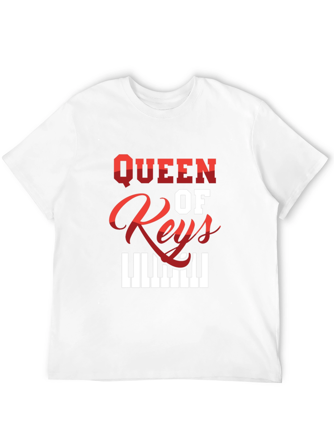 Queen of Keys T-Shirt - Music Lover Tee