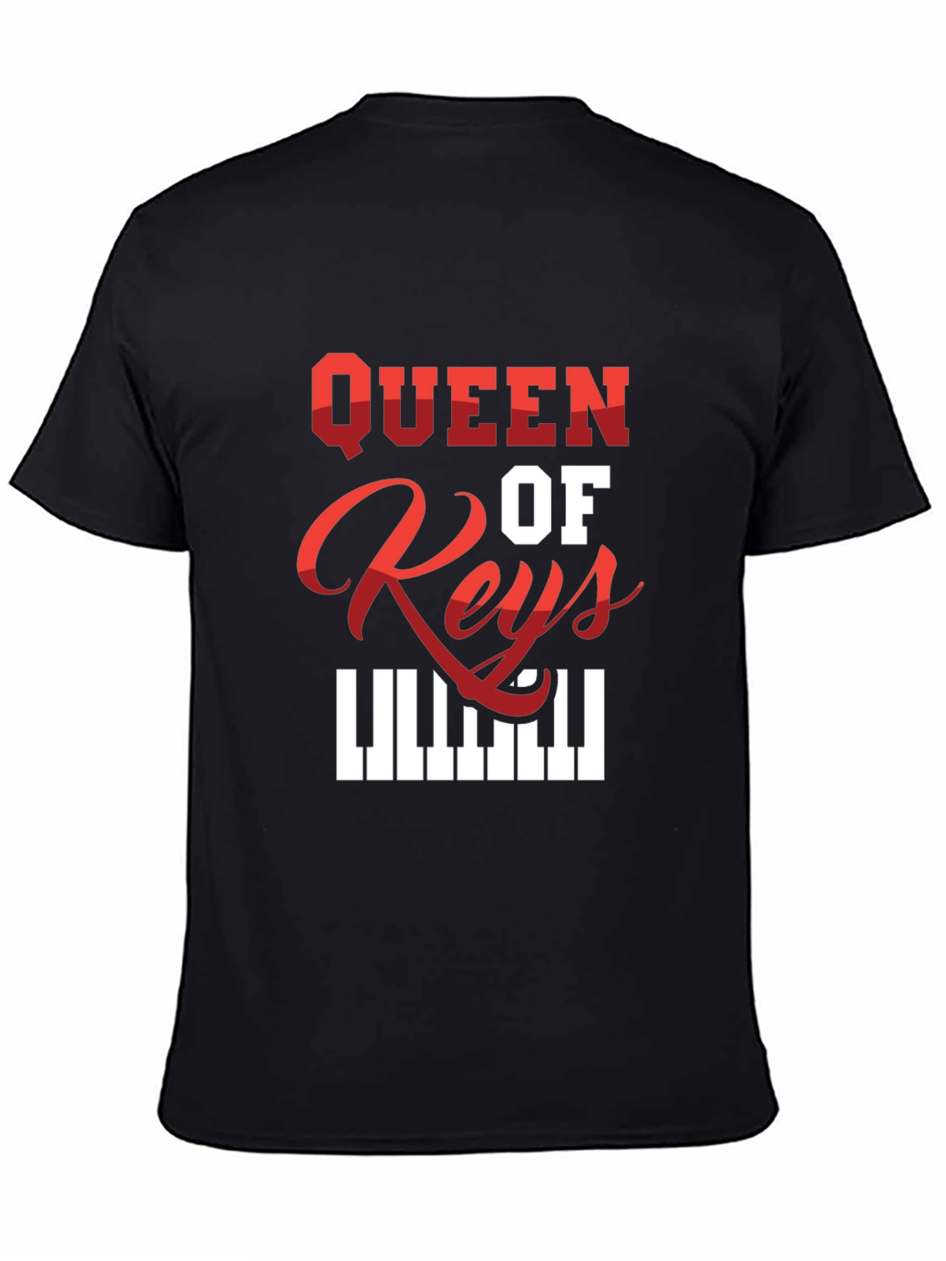 Queen of Keys T-Shirt - Music Lover Tee