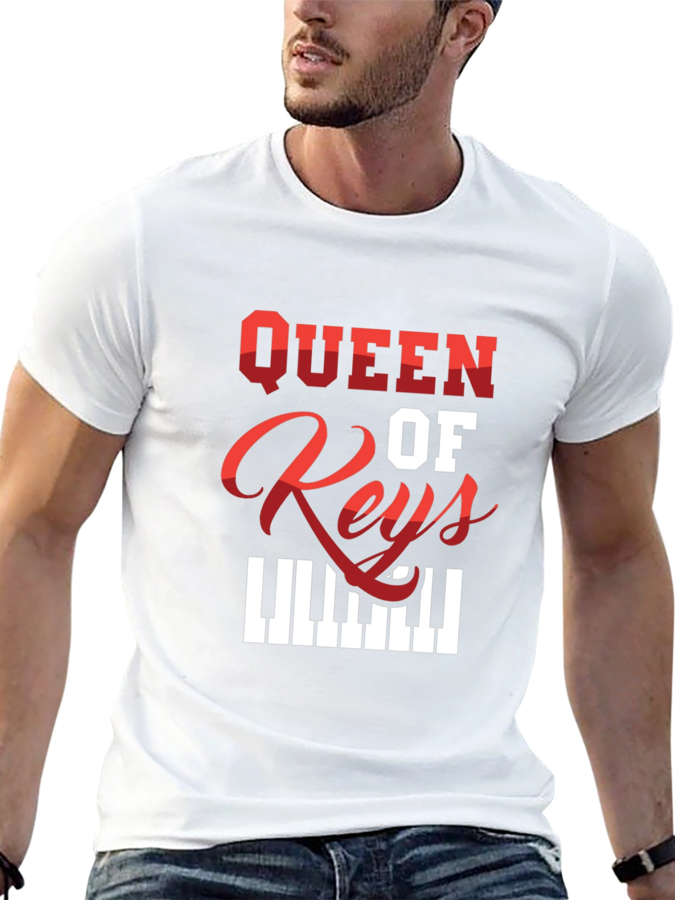 Queen of Keys T-Shirt - Music Lover Tee
