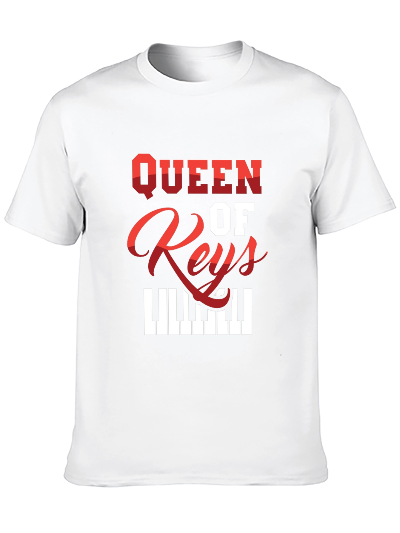 Queen of Keys T-Shirt - Music Lover Tee