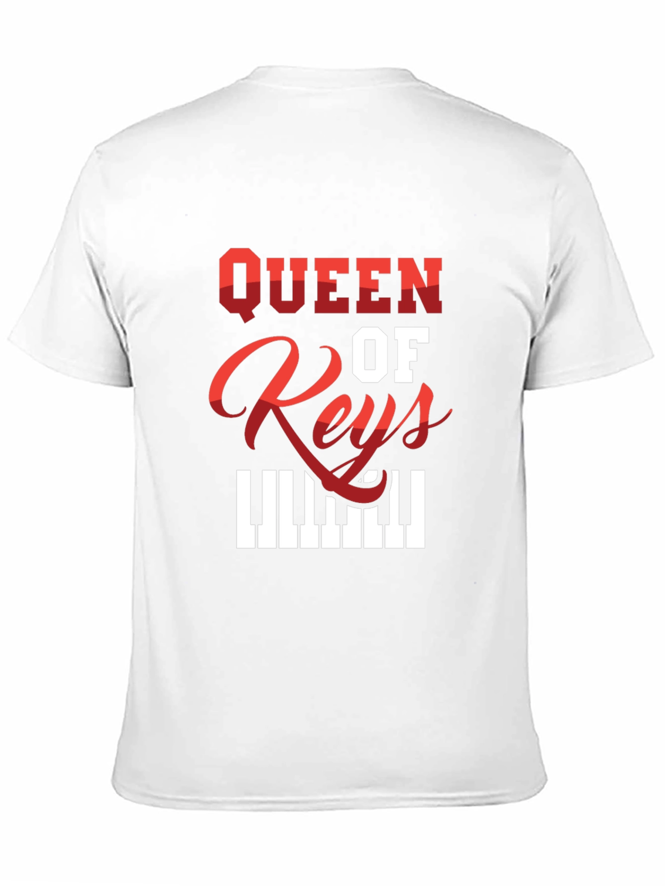 Queen of Keys T-Shirt - Music Lover Tee