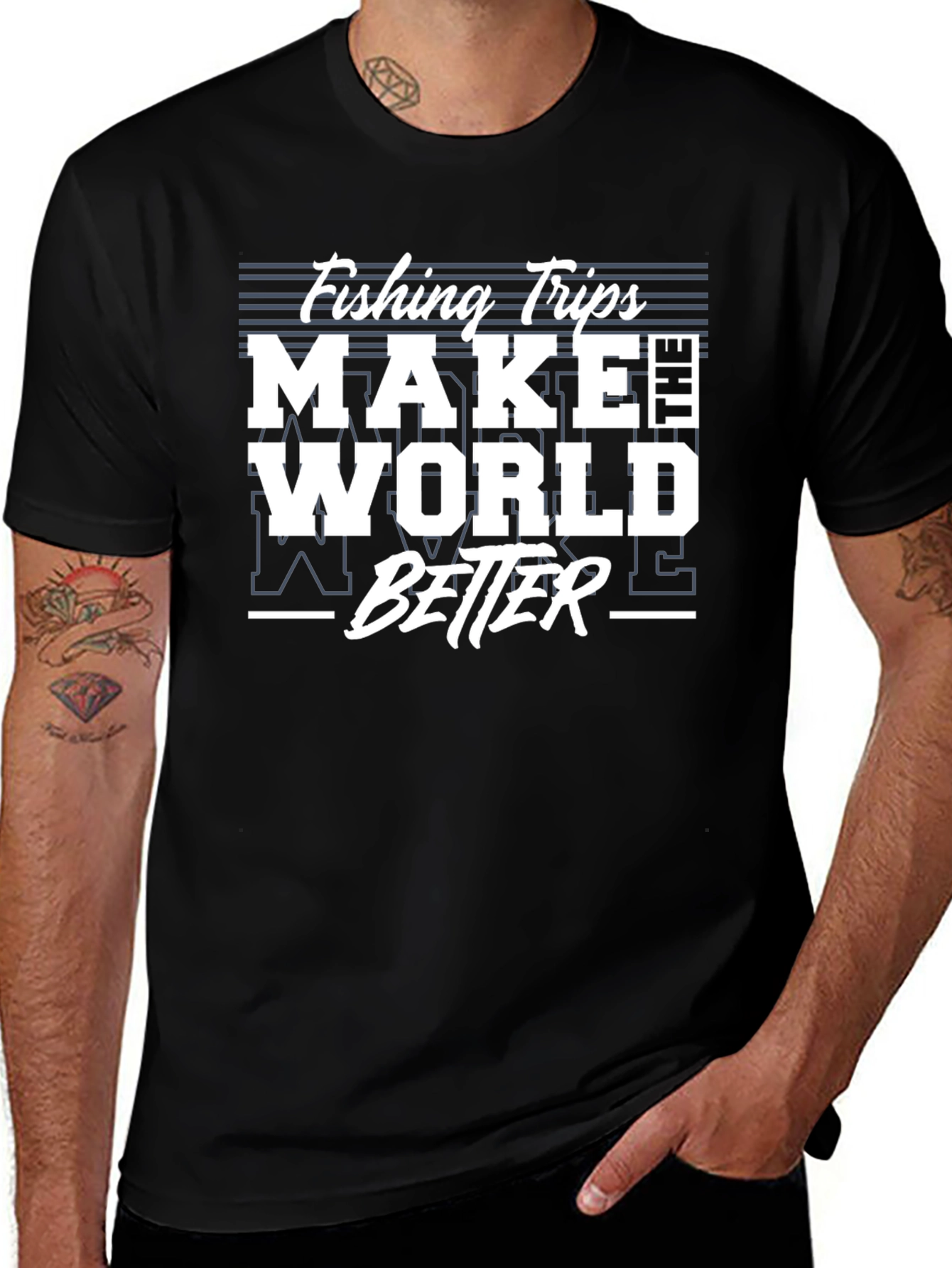 Fishing Trips Make The World Better T-Shirt