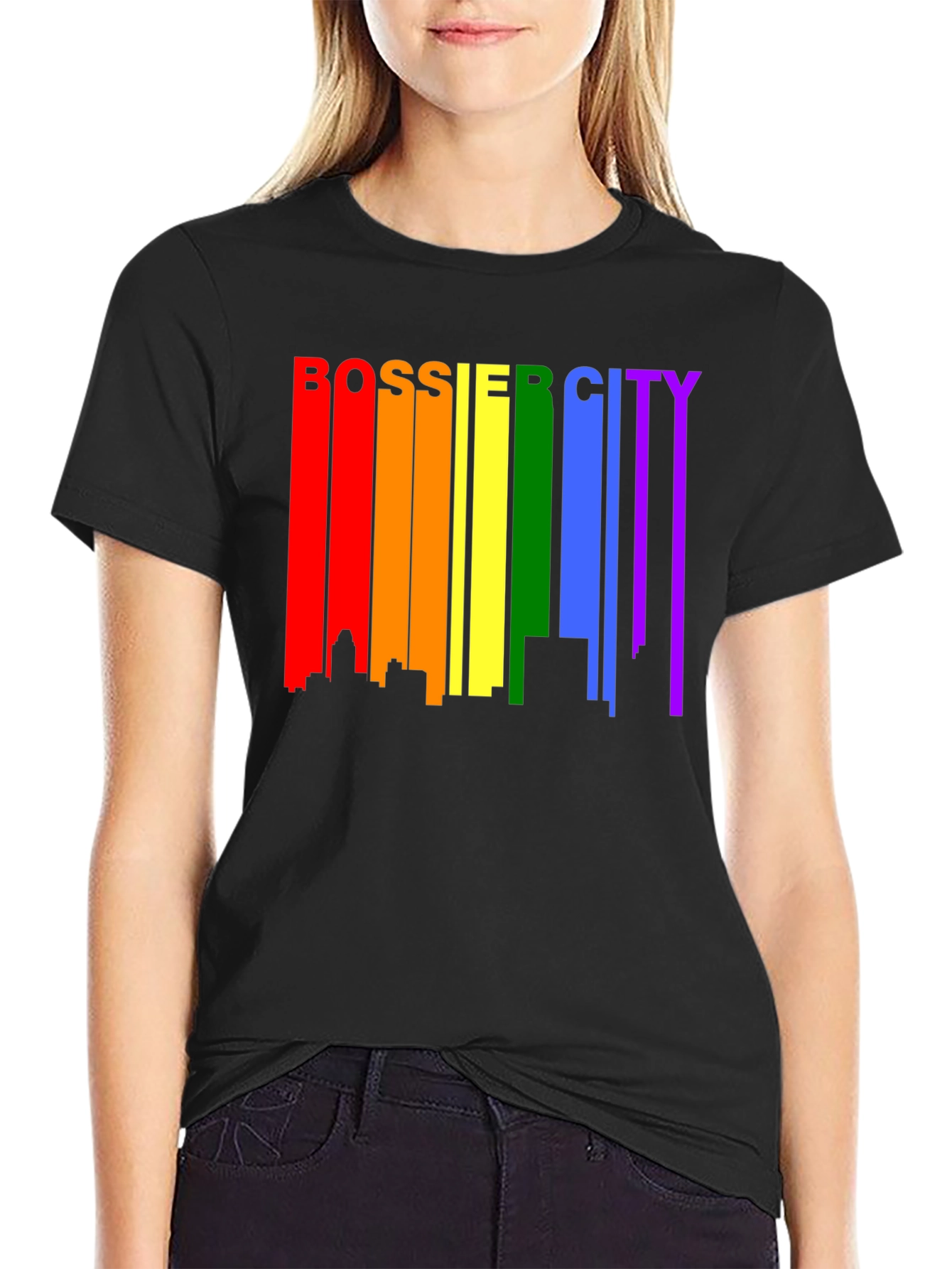 Bossier City Pride Skyline T-Shirt
