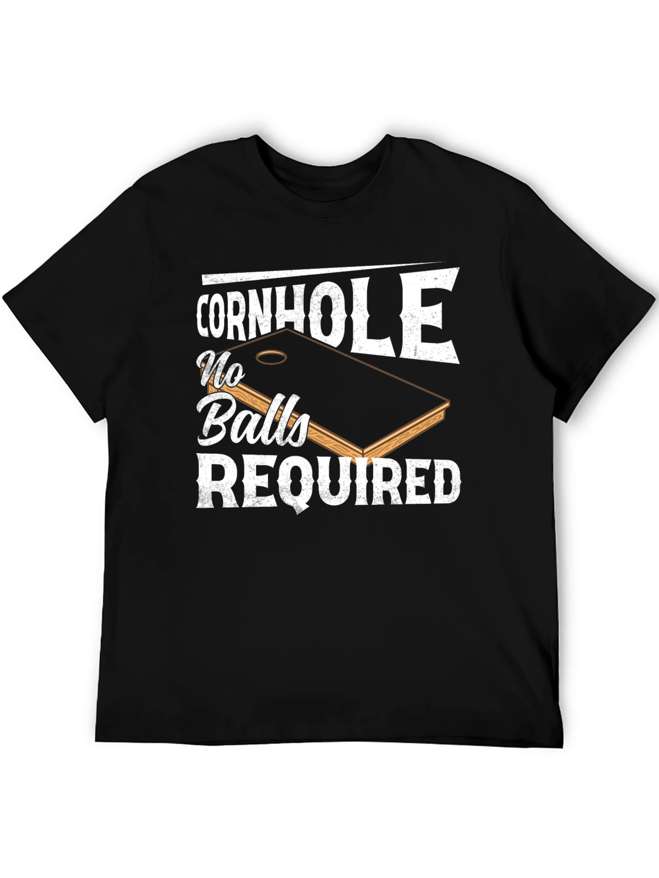 Cornhole No Balls Required T-Shirt