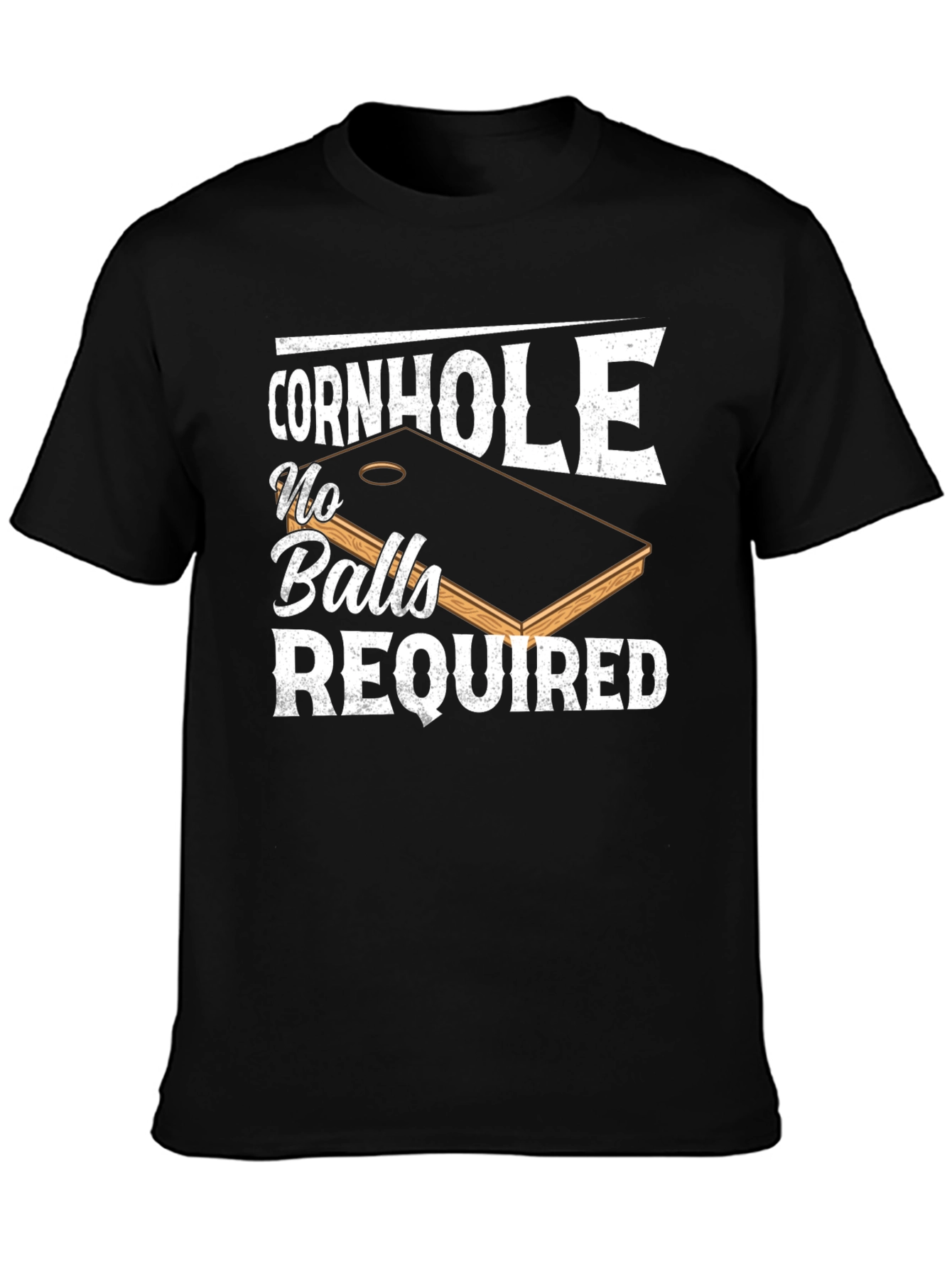 Cornhole No Balls Required T-Shirt
