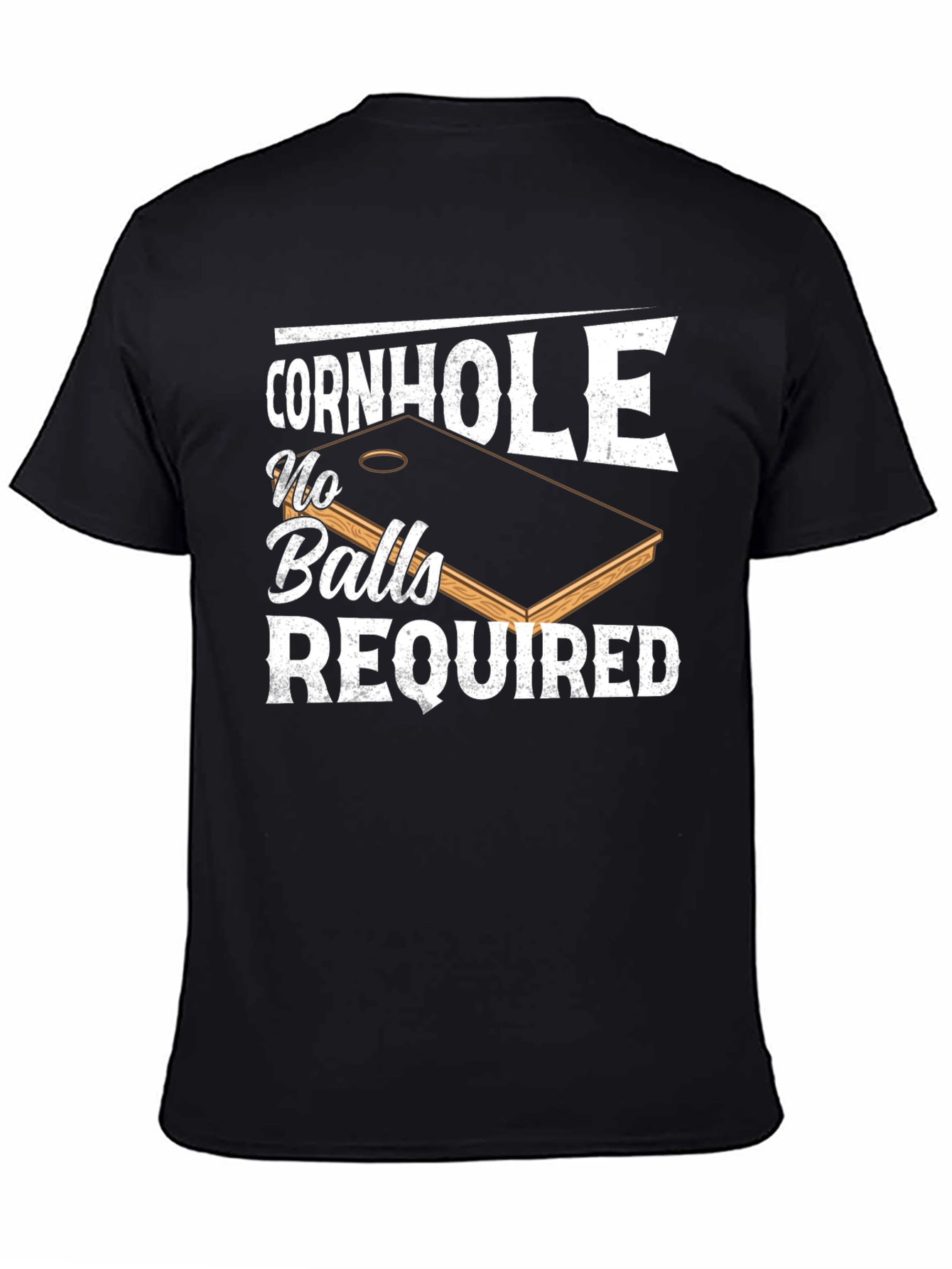 Cornhole No Balls Required T-Shirt