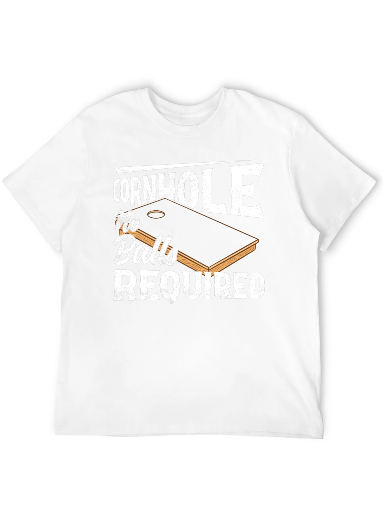 Cornhole No Balls Required T-Shirt