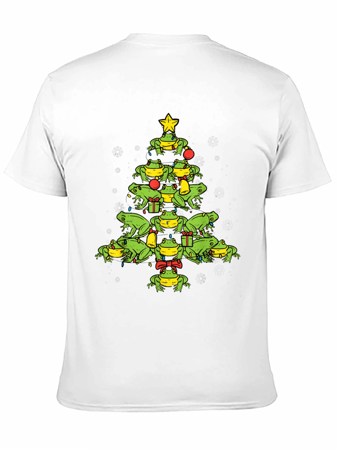 Frog Christmas Tree T-Shirt - Holiday Apparel