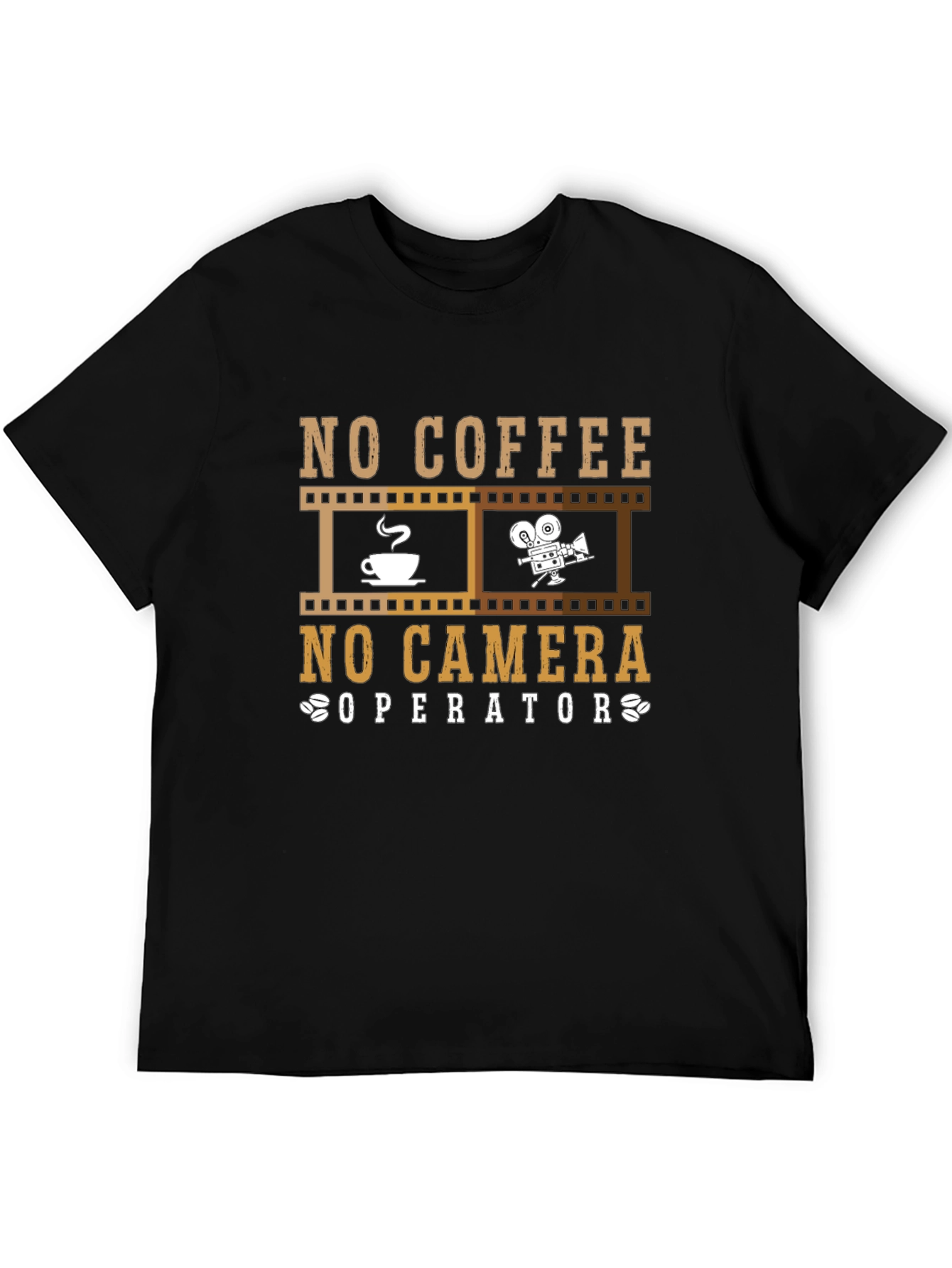 No Coffee No Camera Operator T-Shirt