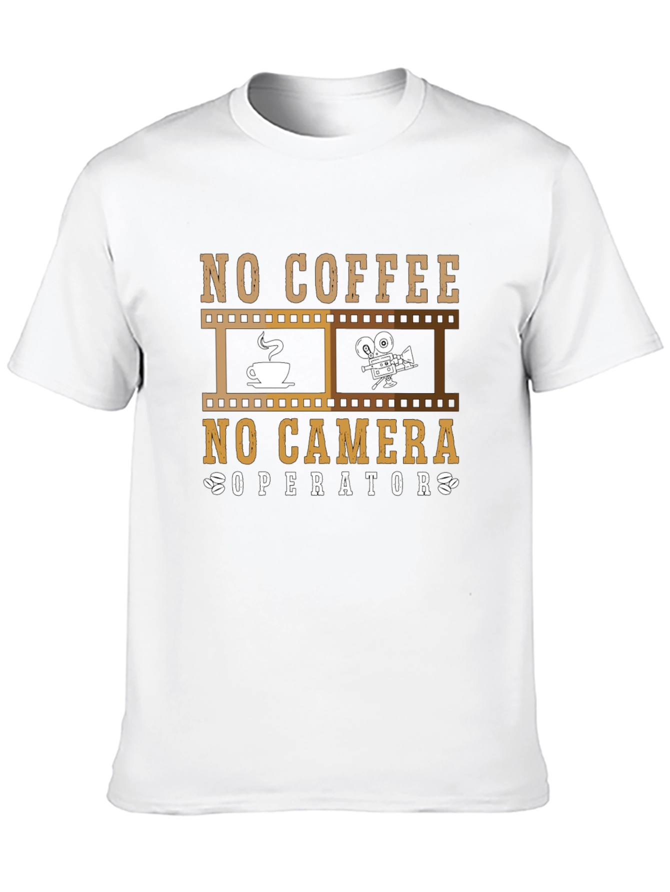 No Coffee No Camera Operator T-Shirt