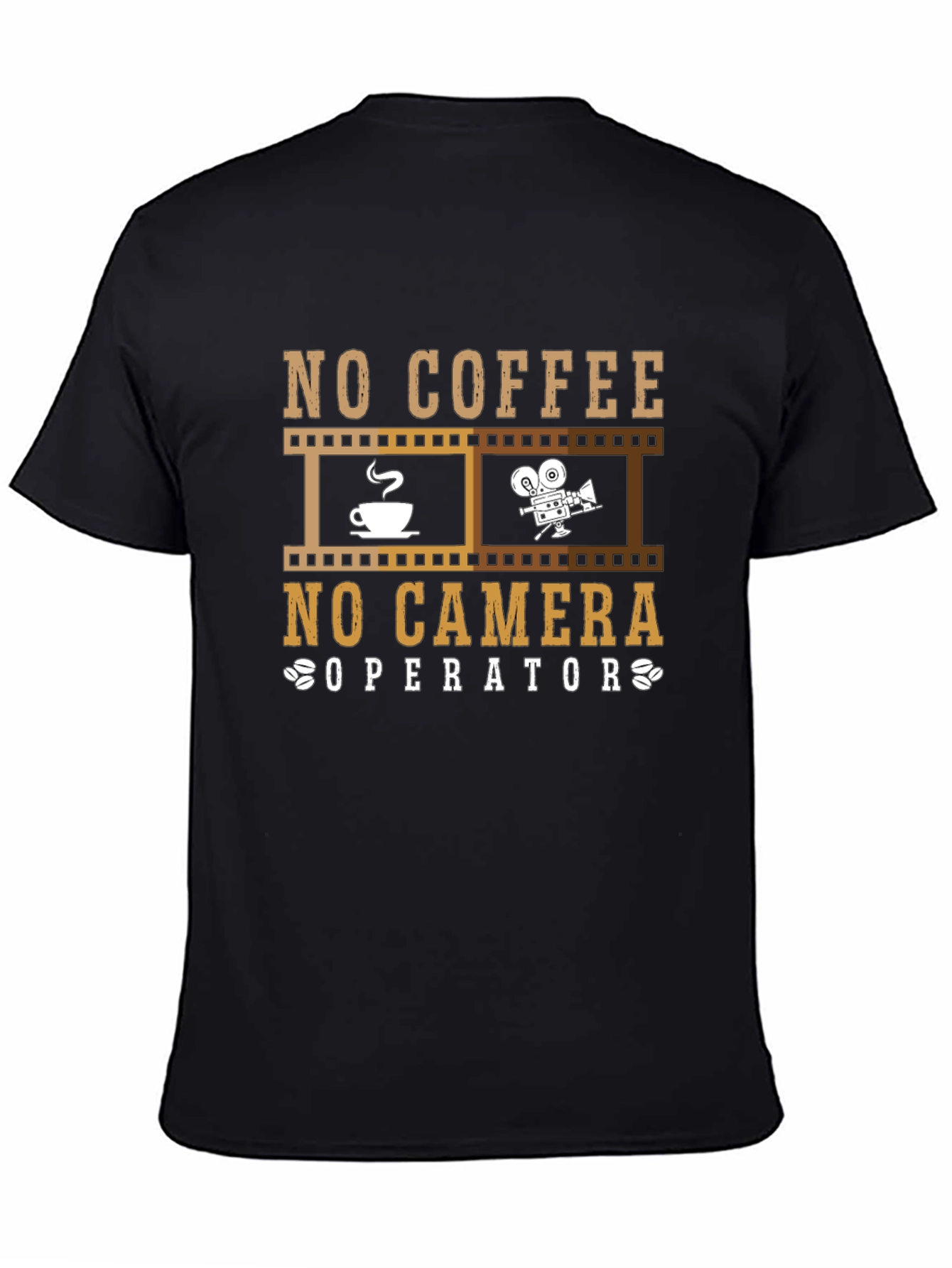 No Coffee No Camera Operator T-Shirt