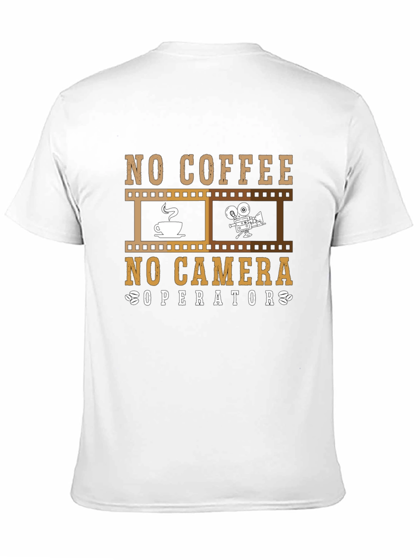 No Coffee No Camera Operator T-Shirt